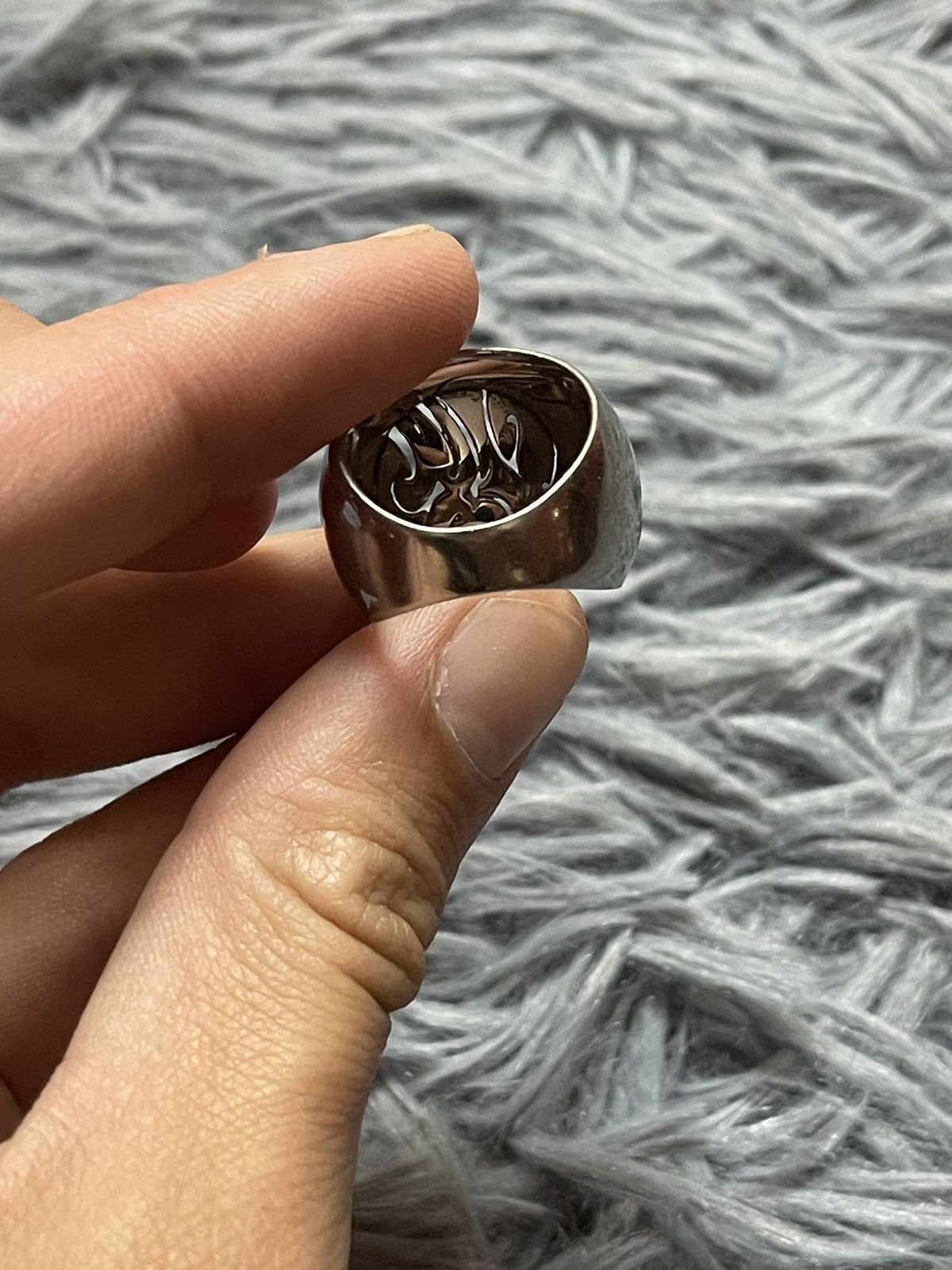 Miss Sixty × Vintage Miss Sixty Y2K vintage metallic logo ring Size ONE SIZE - 4 Thumbnail