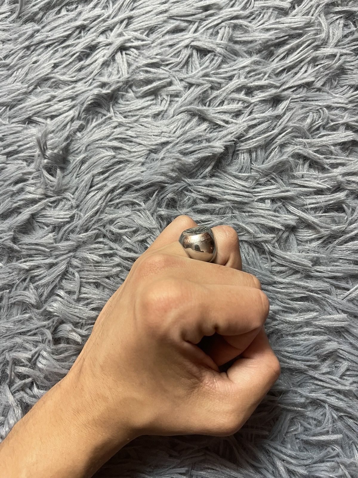 Miss Sixty × Vintage Miss Sixty Y2K vintage metallic logo ring Size ONE SIZE - 12 Thumbnail