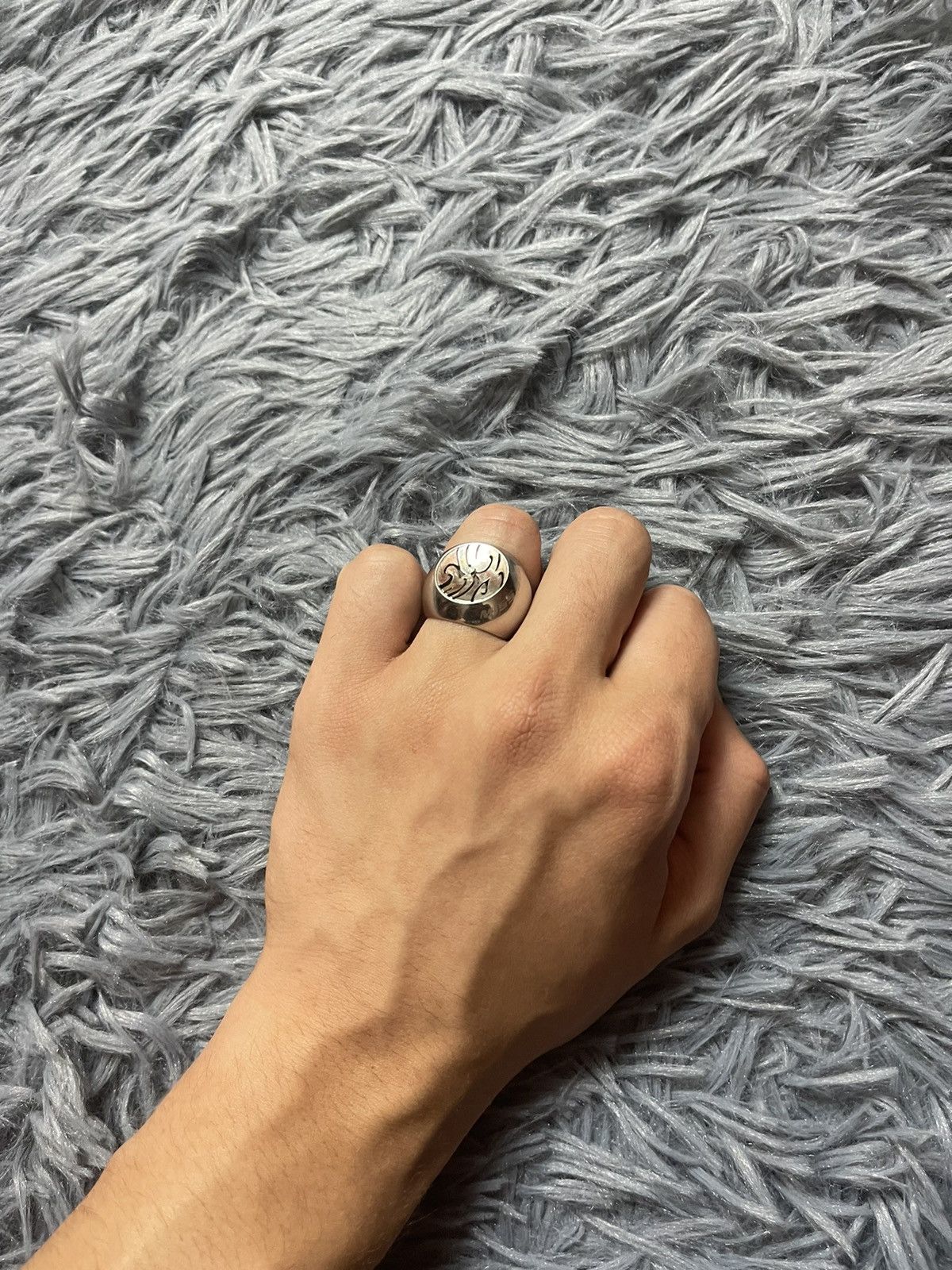 Miss Sixty × Vintage Miss Sixty Y2K vintage metallic logo ring Size ONE SIZE - 11 Thumbnail