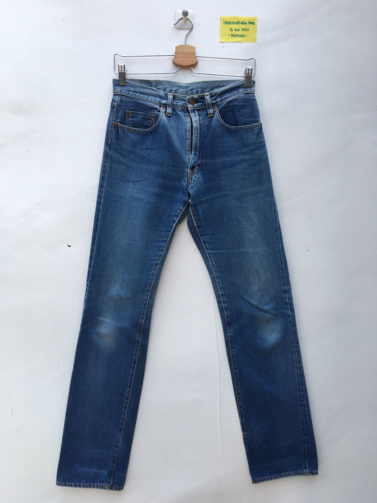 廃盤 BEN DAVIS GORILLA CUT DENIM W38 90s “Ben davis gorilla cut” made in usa big size cut off