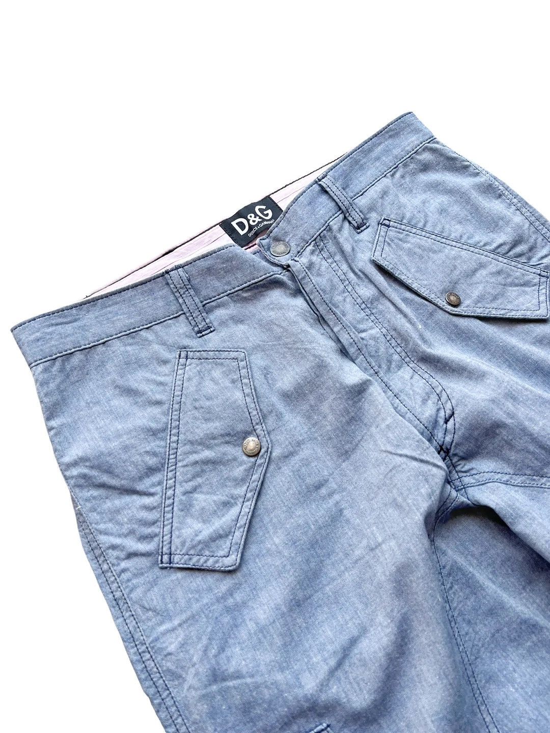 Dolce & Gabbana Sz46 Baggy Lightweight Blue Cargo Size US 32 / EU 48 - 4 Thumbnail