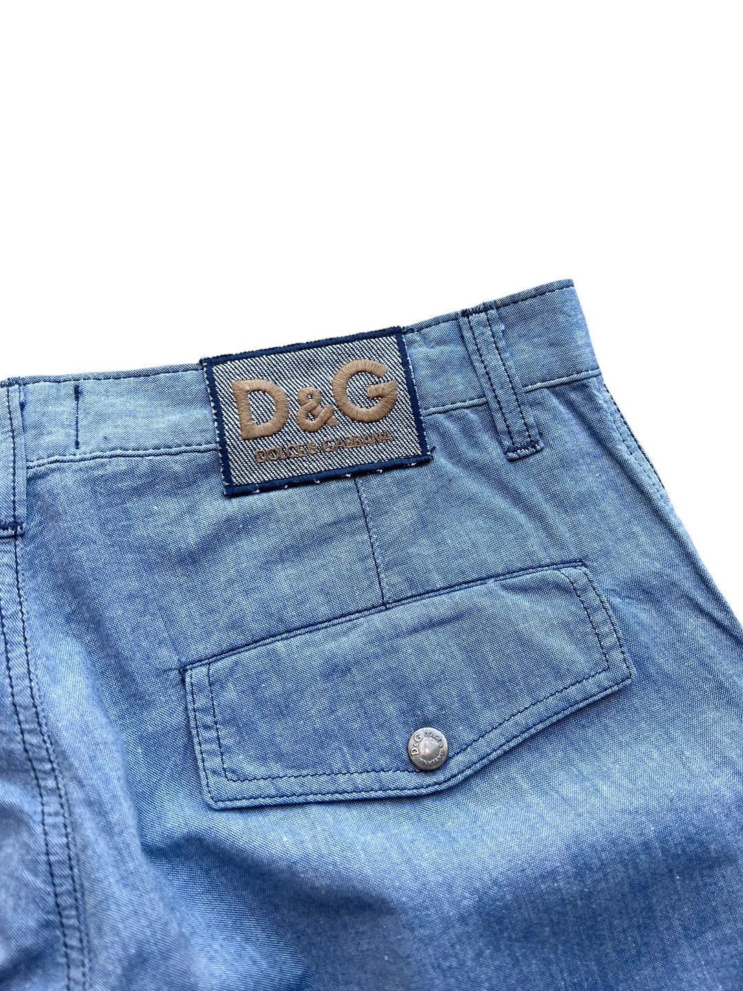Dolce & Gabbana Sz46 Baggy Lightweight Blue Cargo Size US 32 / EU 48 - 5 Thumbnail