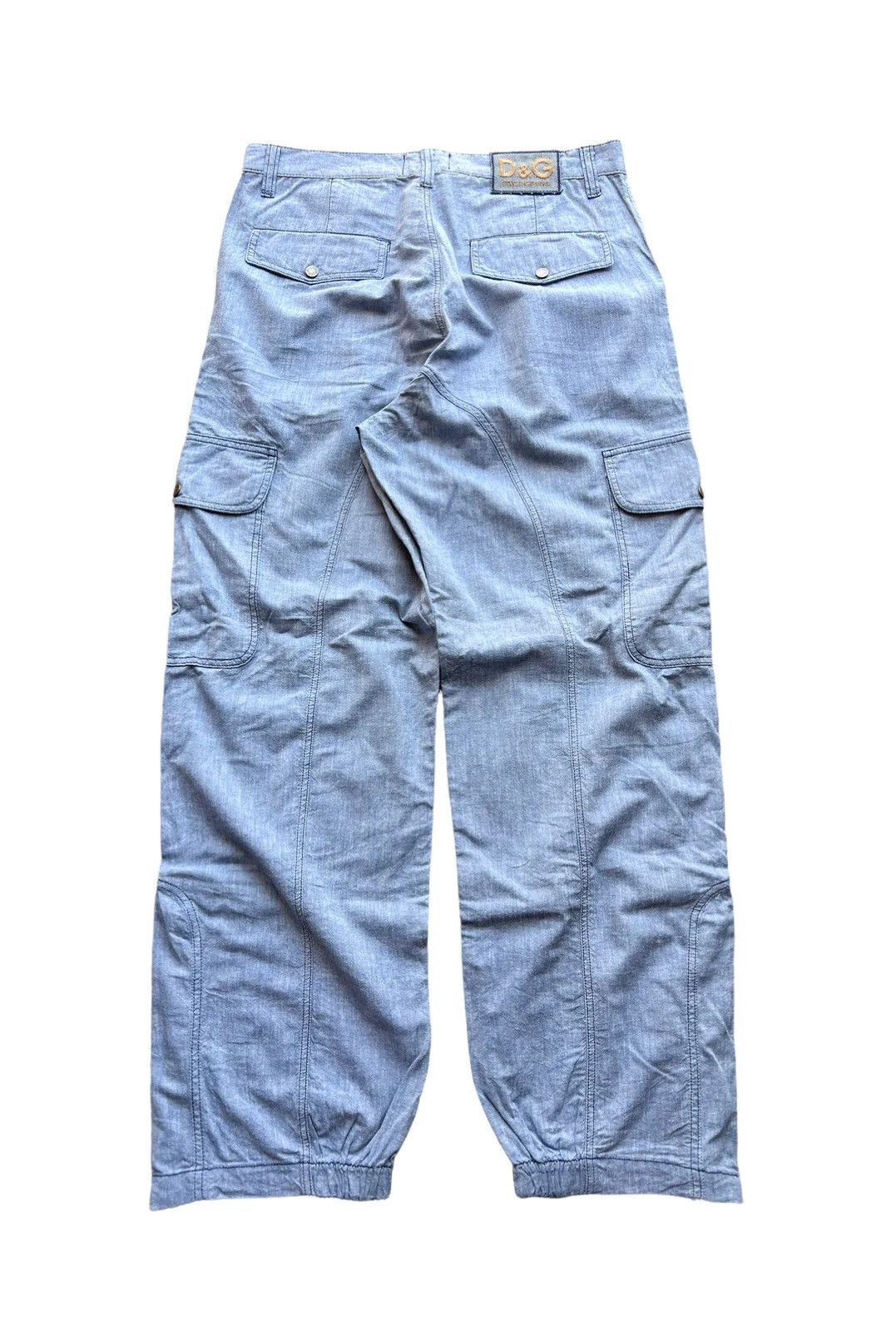 Dolce & Gabbana Sz46 Baggy Lightweight Blue Cargo Size US 32 / EU 48 - 3 Thumbnail