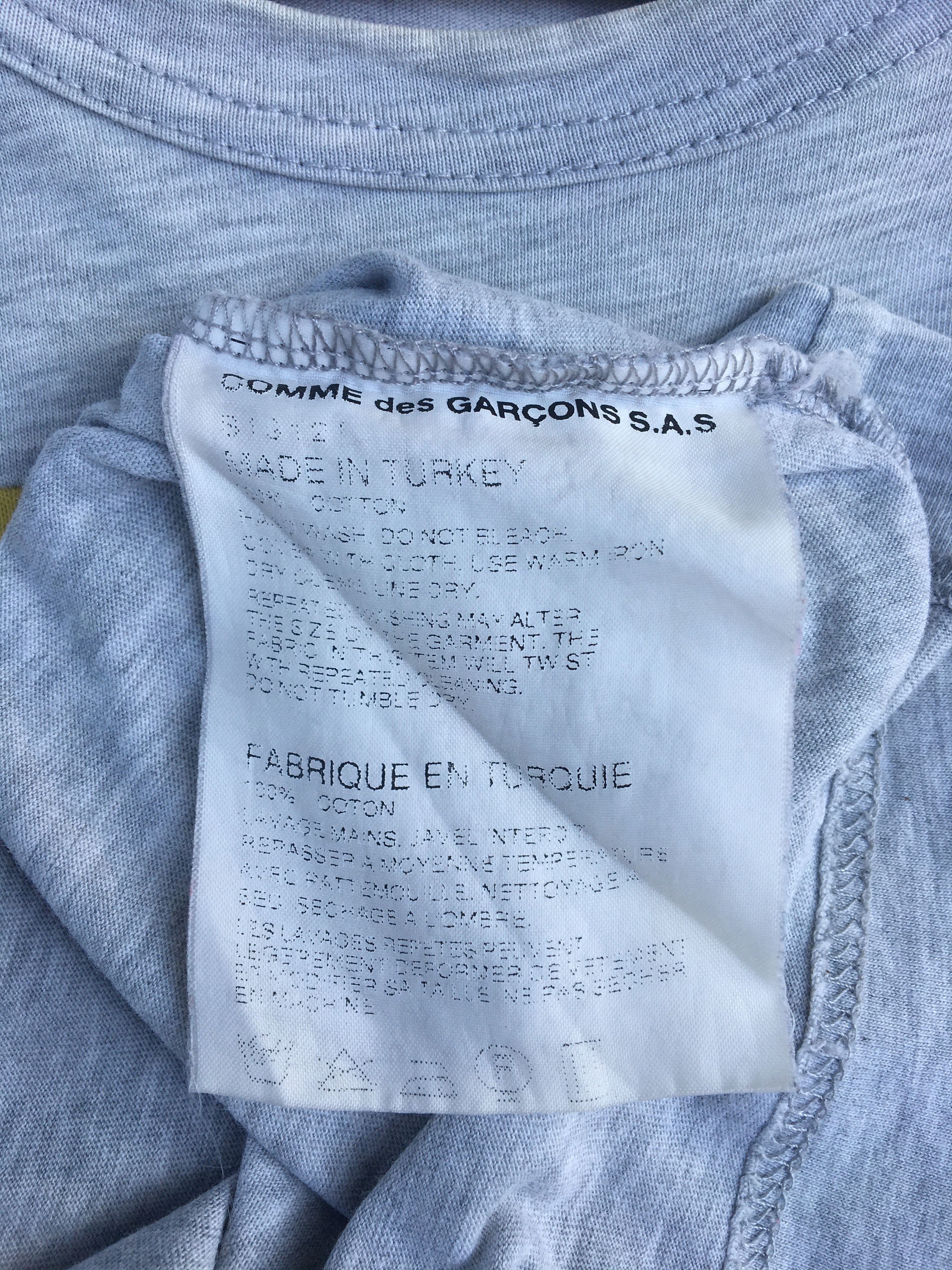 Comme des Garcons Rare Vintage Comme des Garcons Patches Tshirt Size US M / EU 48-50 / 2 - 8 Thumbnail