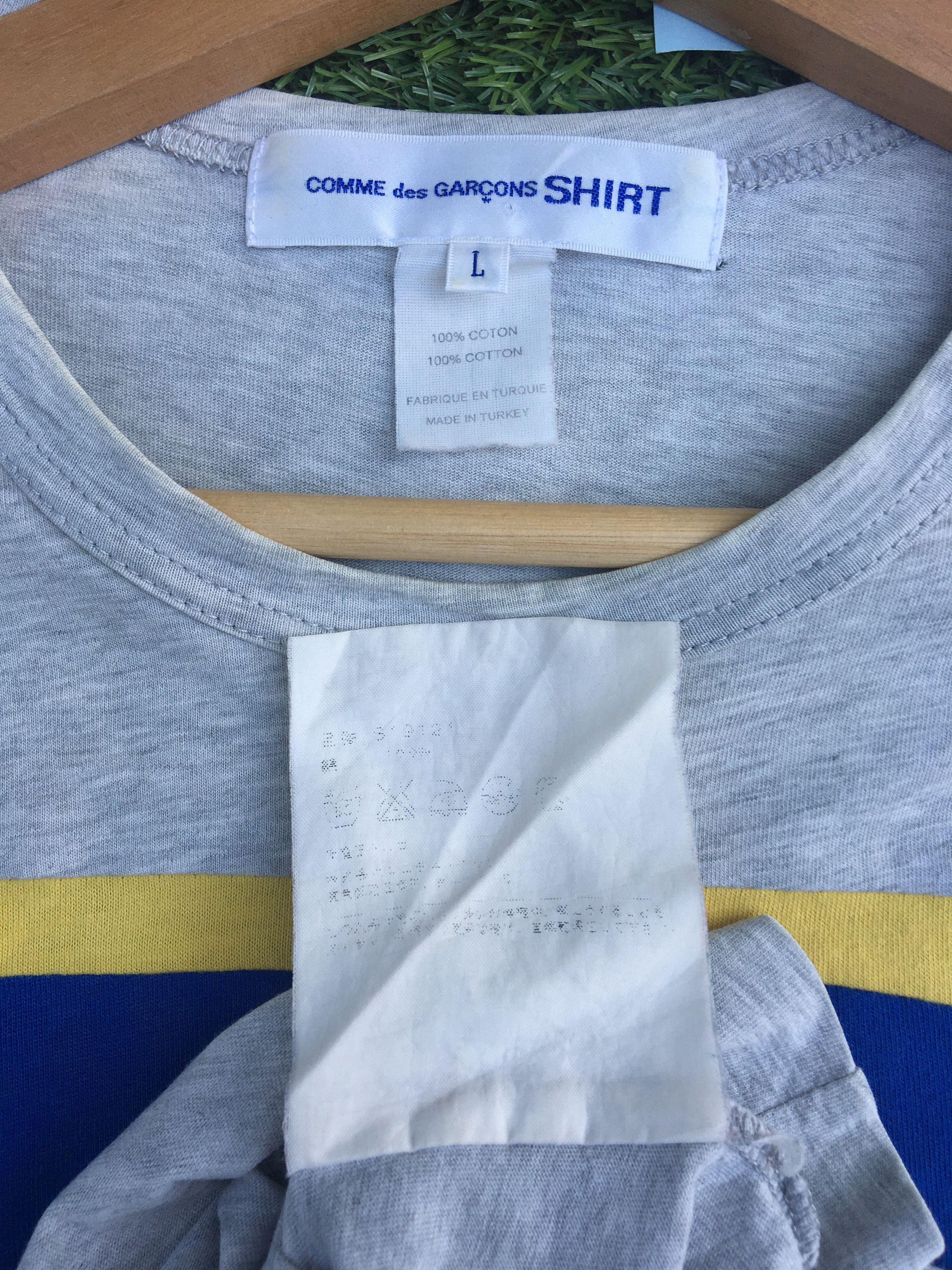 Comme des Garcons Rare Vintage Comme des Garcons Patches Tshirt Size US M / EU 48-50 / 2 - 9 Thumbnail