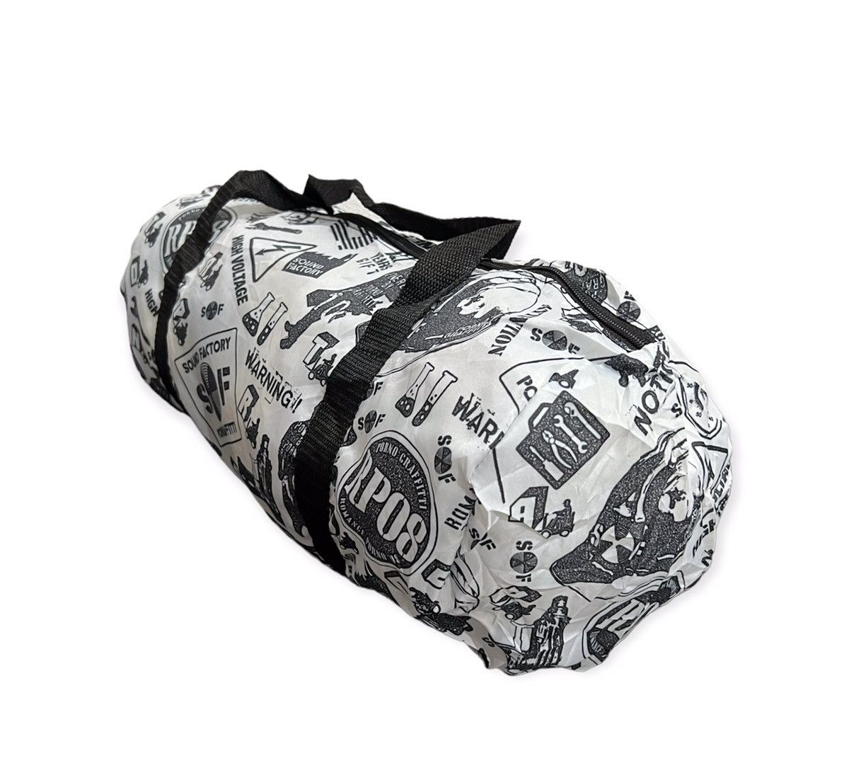 image of Sound Factory Overprint Duffle Bag, Men's