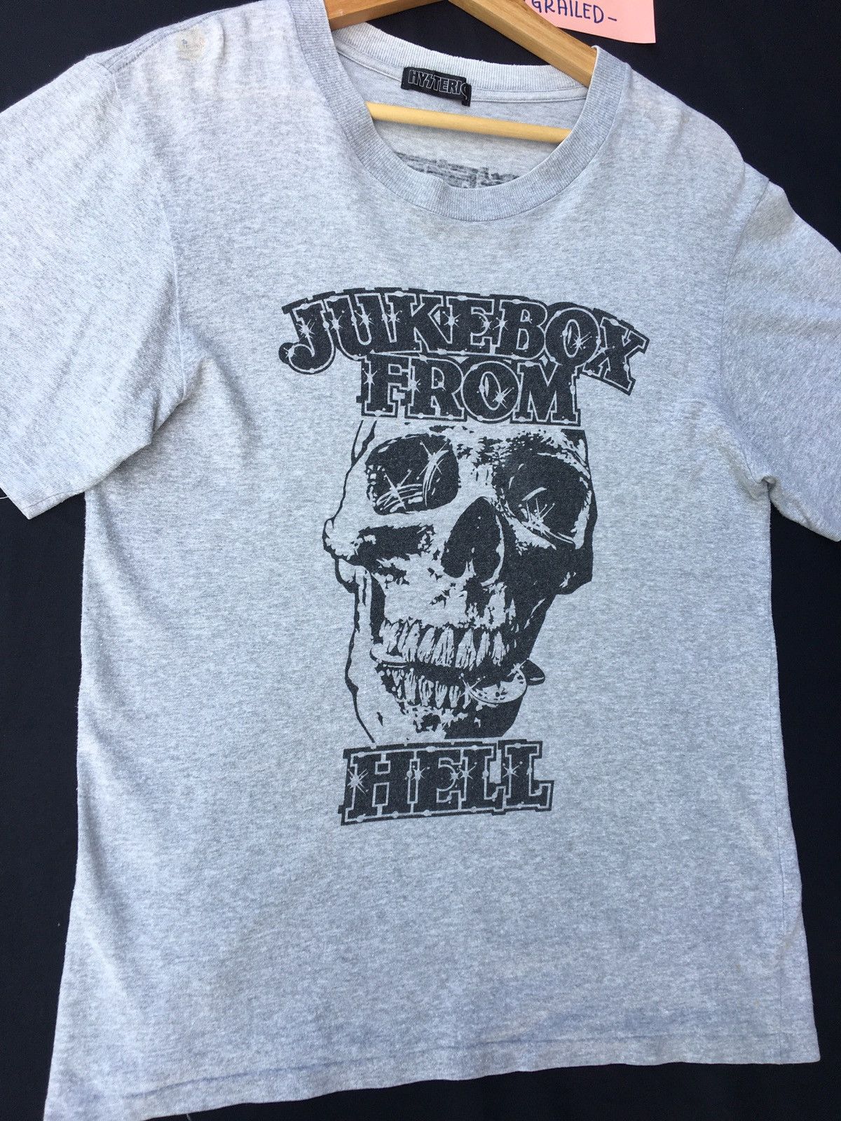 Hysteric Glamour Rare Jukebox From Hell Hysteric Glamour Spellout Tee Size US S / EU 44-46 / 1 - 5 Thumbnail