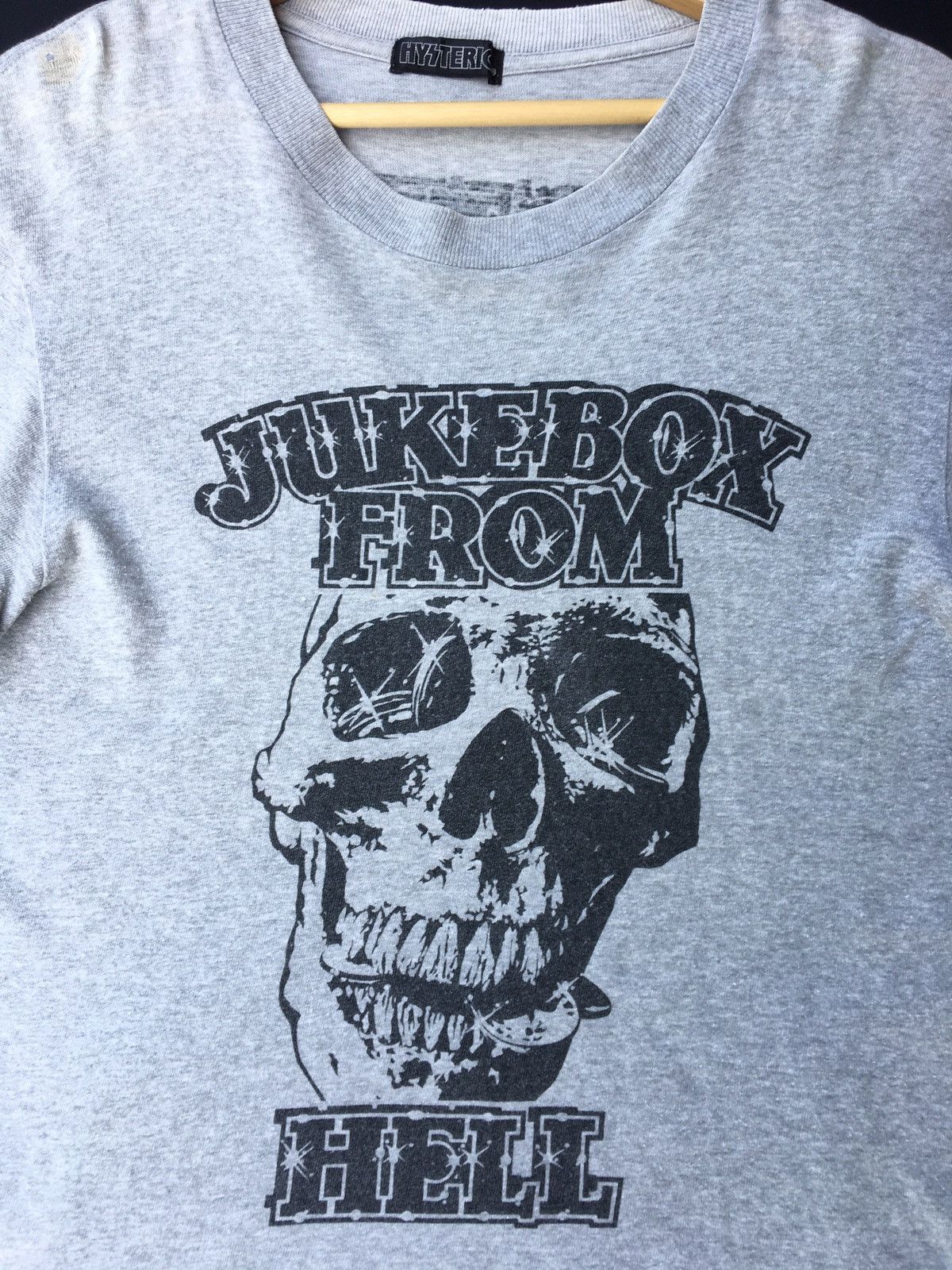 Hysteric Glamour Rare Jukebox From Hell Hysteric Glamour Spellout Tee Size US S / EU 44-46 / 1 - 8 Thumbnail