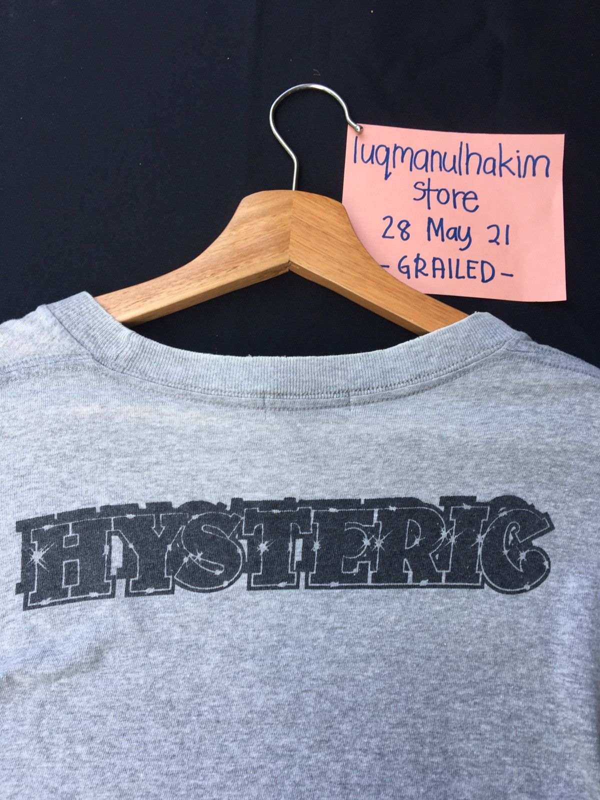 Hysteric Glamour Rare Jukebox From Hell Hysteric Glamour Spellout Tee Size US S / EU 44-46 / 1 - 17 Thumbnail