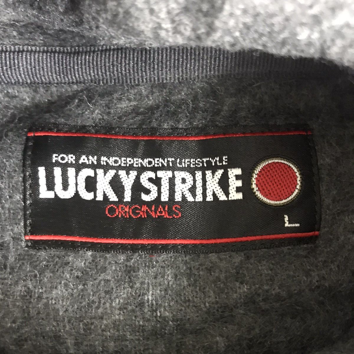 Vintage NWT LUCKY STRIKE Racing HalfZipper Retro Sherpa FleeceJacket Size US L / EU 52-54 / 3 - 5 Thumbnail