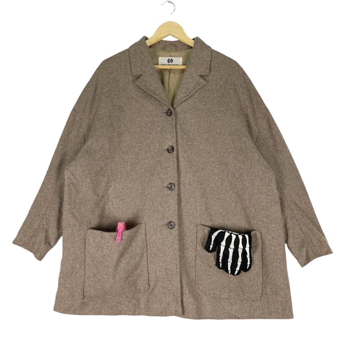 Dries Van Noten 🔥DRIES VAN NOTEN Wool Button Jacket Size M / US 6-8 / IT 42-44 - 2 Thumbnail