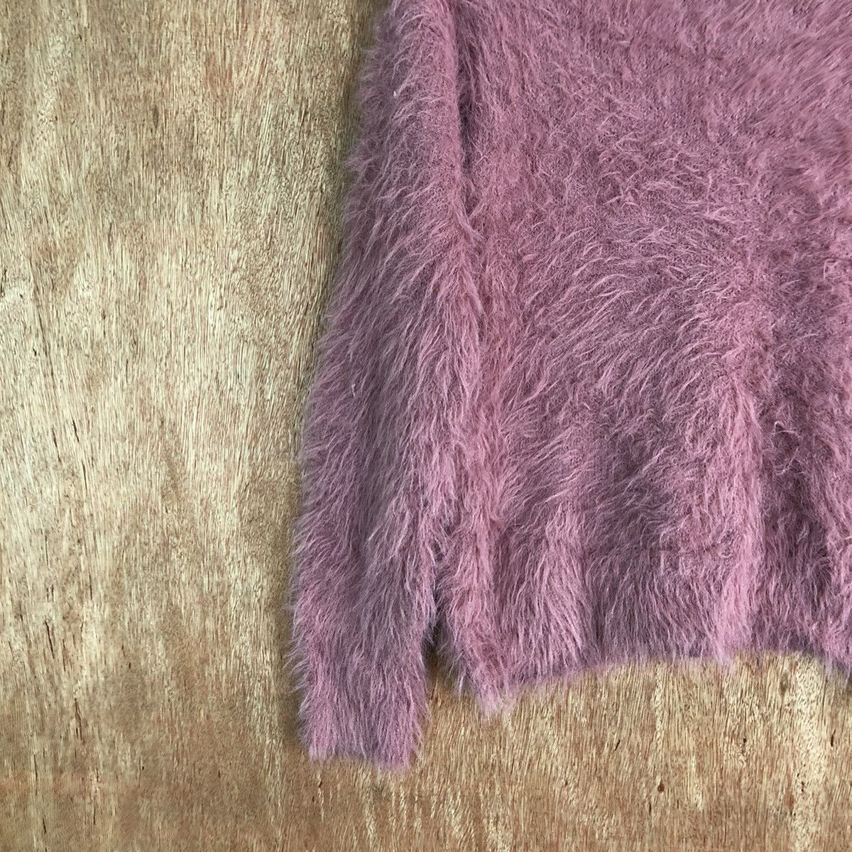 Homespun Knitwear Khalita Pink Shag Shaggy Fur Mohair Knitwear #6653 Size M / US 6-8 / IT 42-44 - 10 Thumbnail