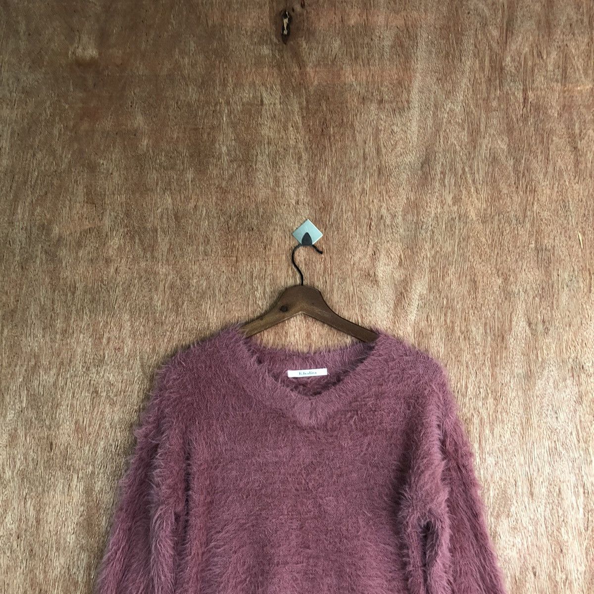 Homespun Knitwear Khalita Pink Shag Shaggy Fur Mohair Knitwear #6653 Size M / US 6-8 / IT 42-44 - 2 Thumbnail