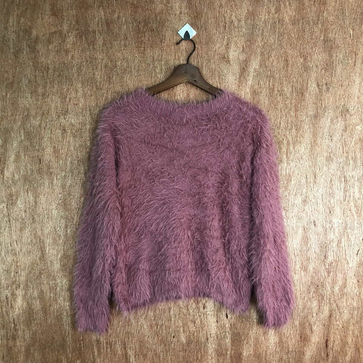 Homespun Knitwear Khalita Pink Shag Shaggy Fur Mohair Knitwear #6653 Size M / US 6-8 / IT 42-44 - 9 Thumbnail