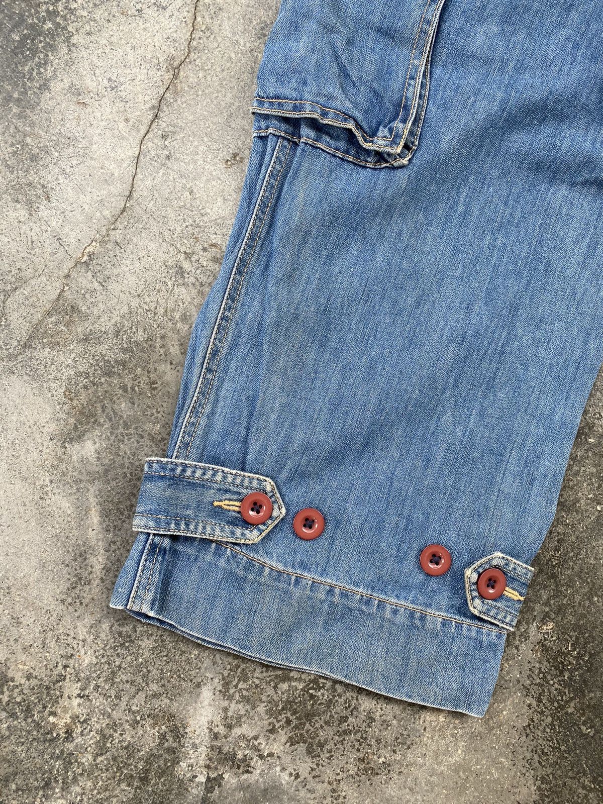 Marc Jacobs Vintage Marc By Marc Jacobs Cargo Distressed Pants Size 28" / US 6 / IT 42 - 9 Thumbnail