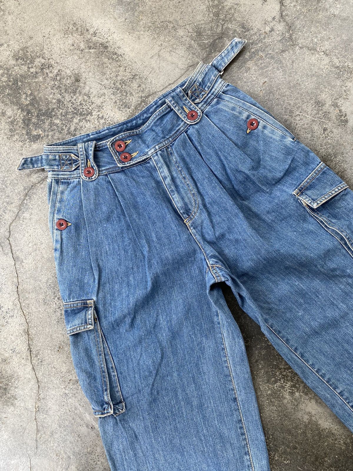 Marc Jacobs Vintage Marc By Marc Jacobs Cargo Distressed Pants Size 28" / US 6 / IT 42 - 3 Thumbnail