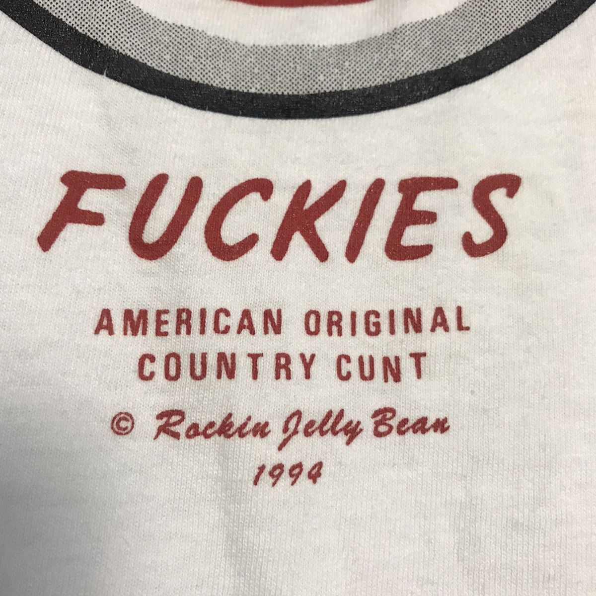 Vintage Vintage 1994 Rockin’ jelly bean art graphics fuckies tshirt Size US S / EU 44-46 / 1 - 5 Thumbnail