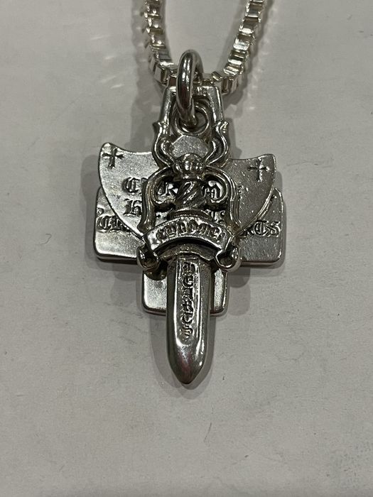 Chrome Hearts Chrome Hearts 3 Trinkets Dagger Pendant Chain