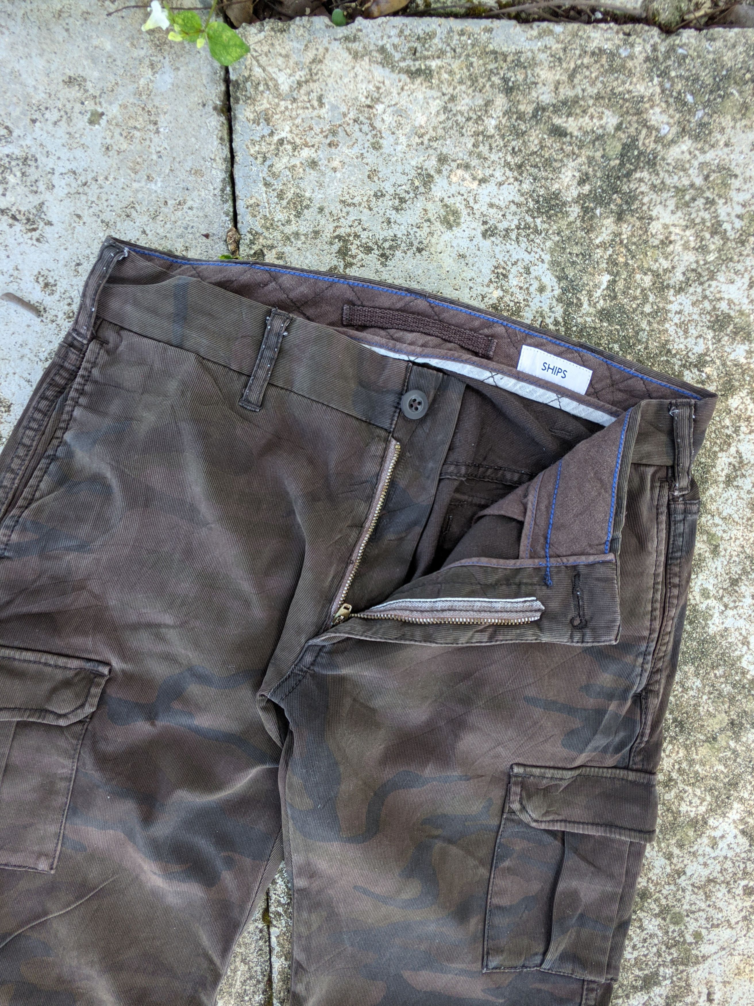 SHIPS Japanese Brand Ships Camouflage Cargo Pant Size US 30 / EU 46 - 4 Thumbnail