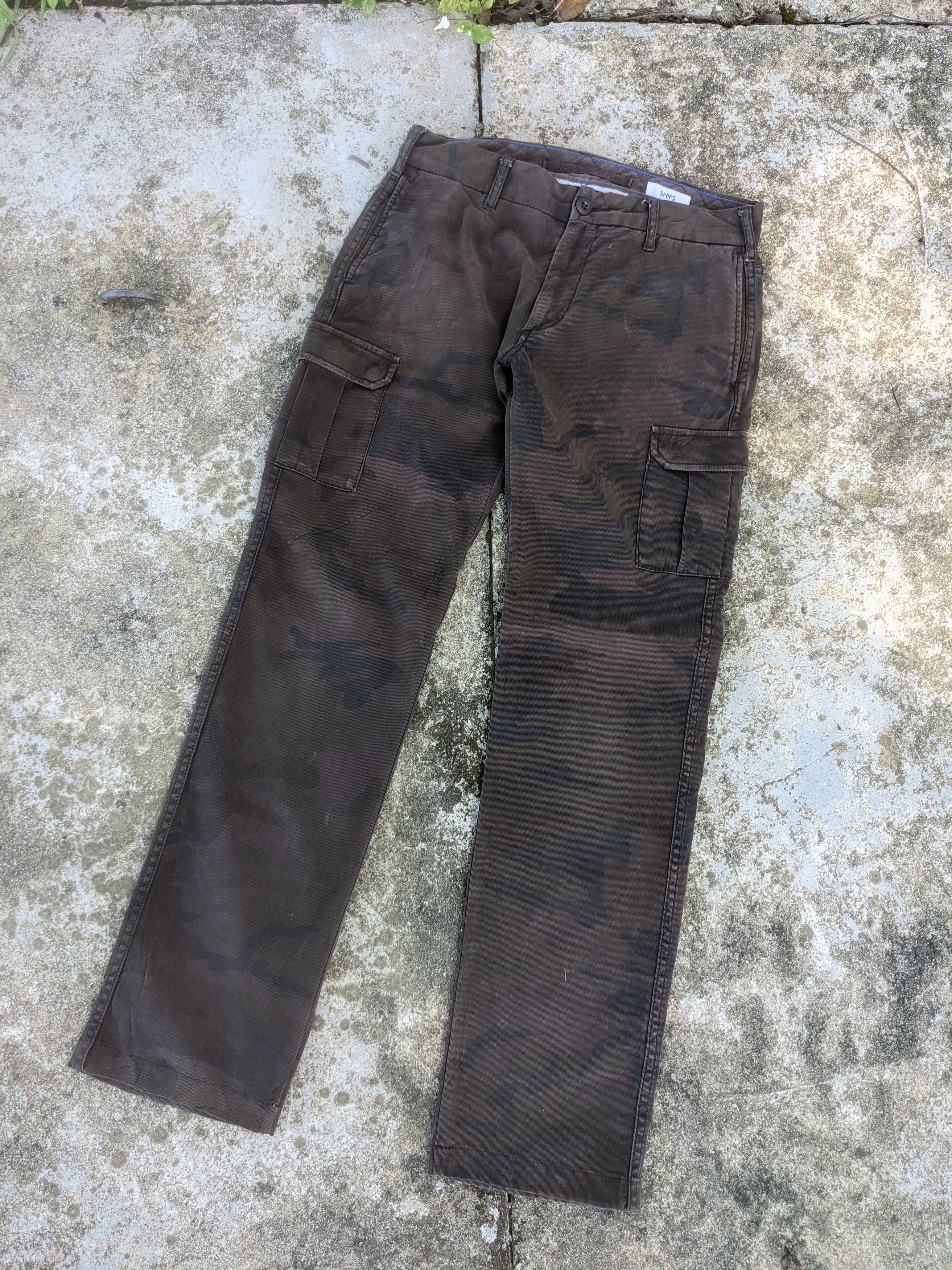 SHIPS Japanese Brand Ships Camouflage Cargo Pant Size US 30 / EU 46 - 1 Thumbnail