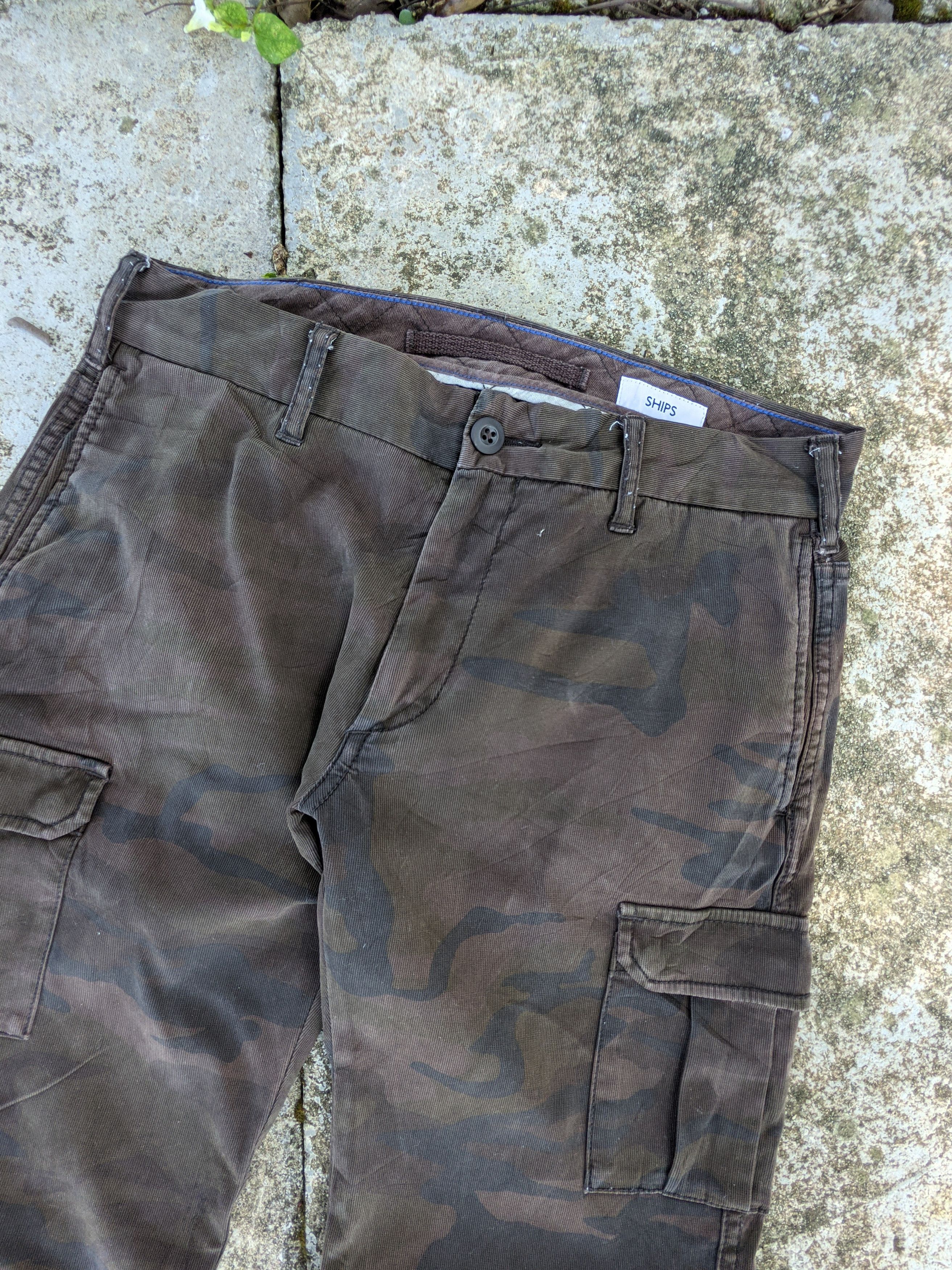 SHIPS Japanese Brand Ships Camouflage Cargo Pant Size US 30 / EU 46 - 3 Thumbnail