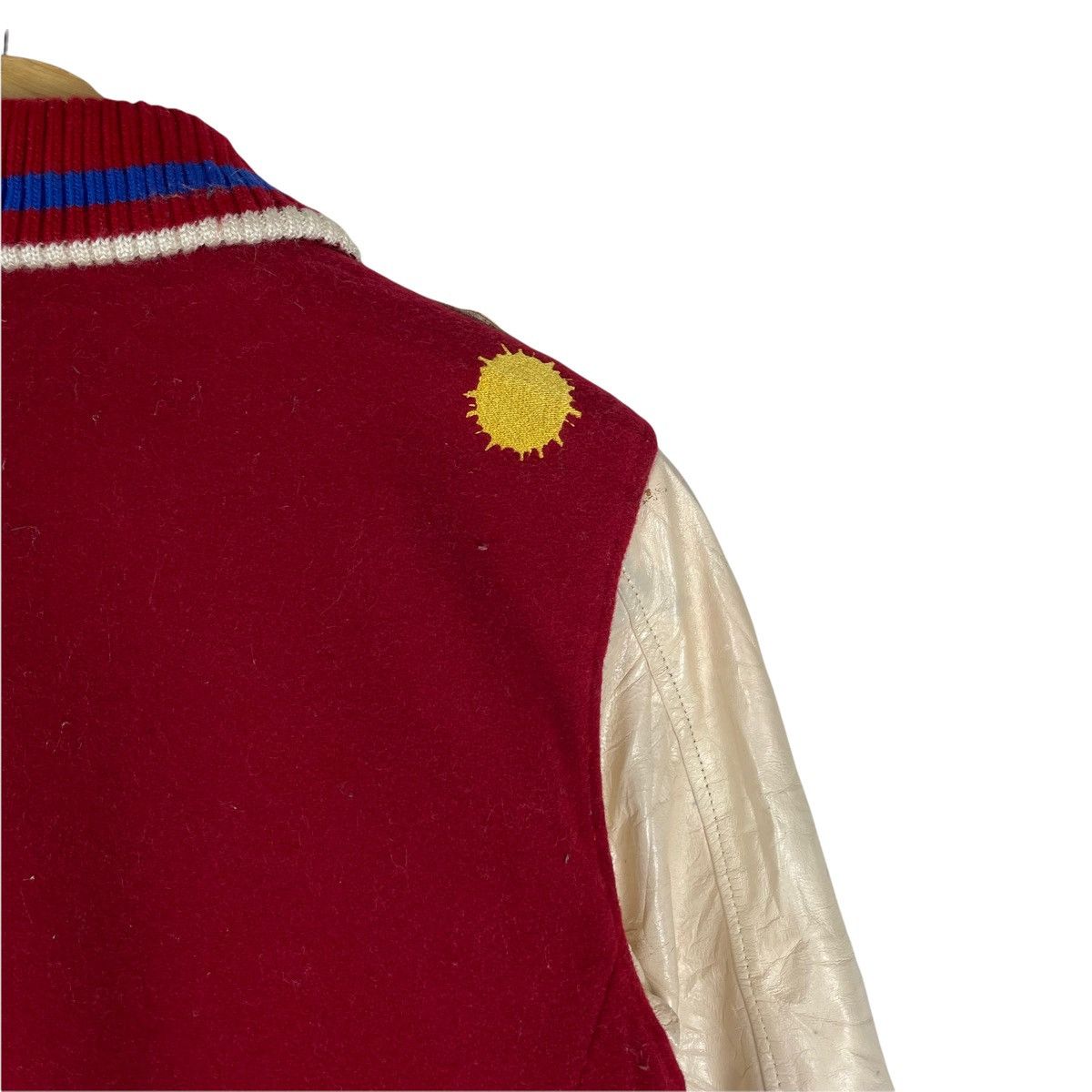 Other 🌟VARSITY Letter S Leather Jacket Size US M / EU 48-50 / 2 - 7 Thumbnail