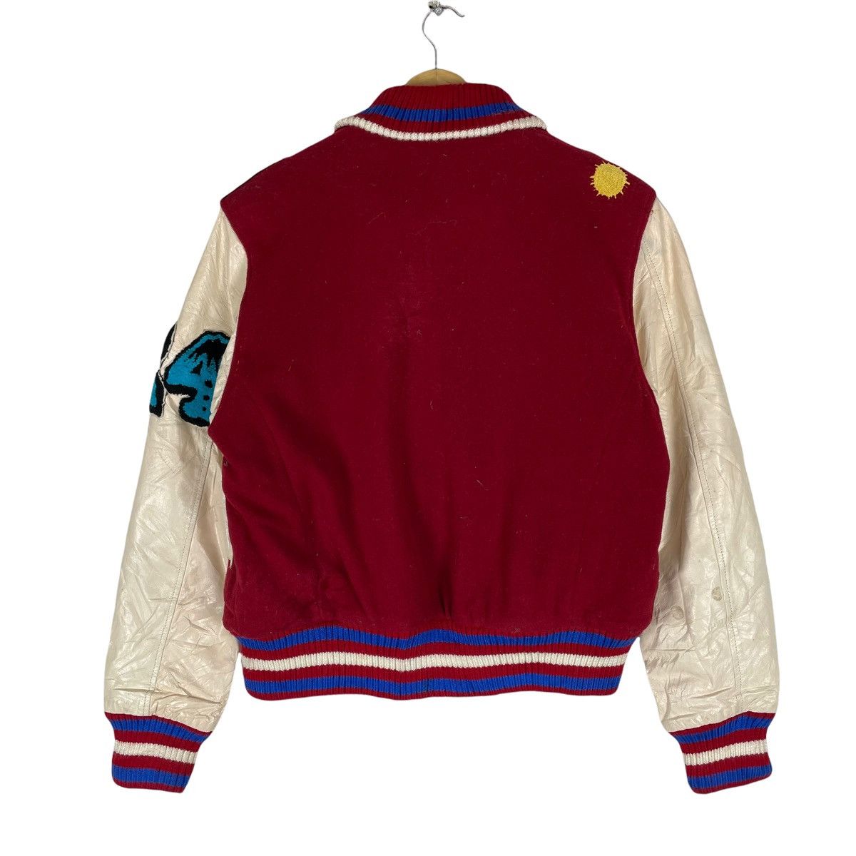 Other 🌟VARSITY Letter S Leather Jacket Size US M / EU 48-50 / 2 - 10 Thumbnail