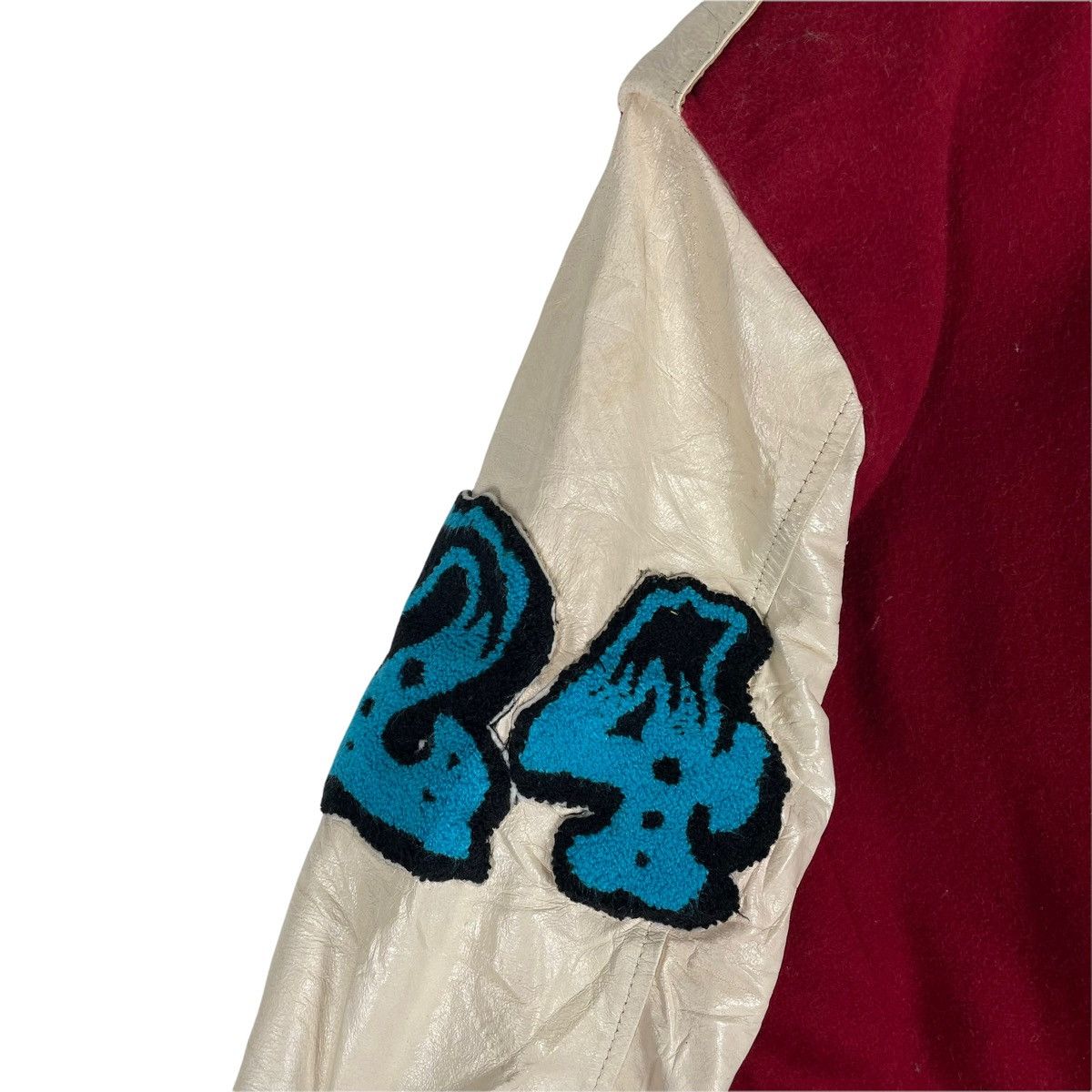 Other 🌟VARSITY Letter S Leather Jacket Size US M / EU 48-50 / 2 - 8 Thumbnail
