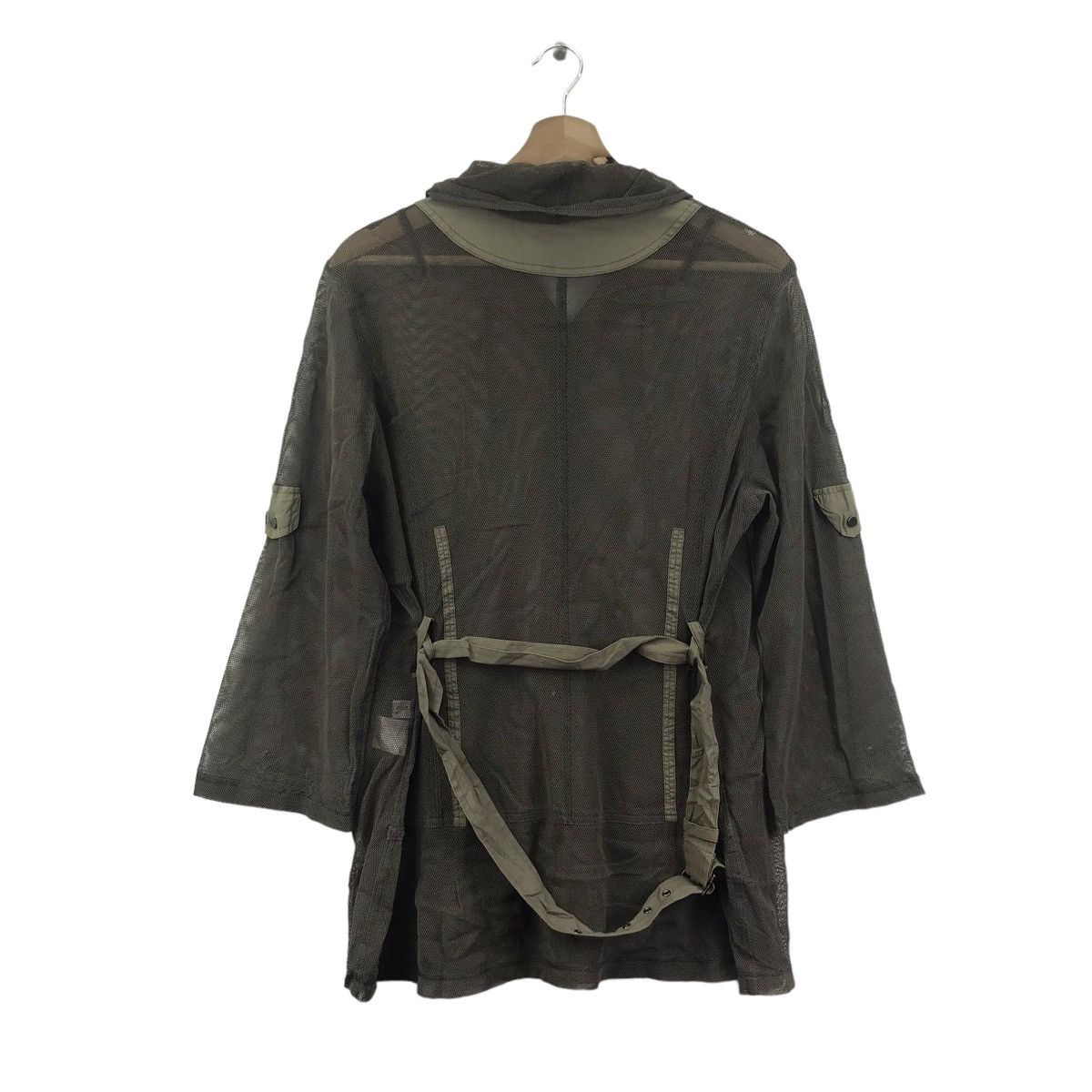 Vintage CECI OU CELA Italian Brand Net Style Long Jacket Size US S / EU 44-46 / 1 - 7 Thumbnail