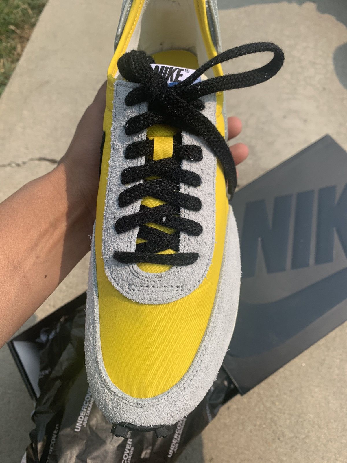 Nike × Undercover Nike x Undercover Daybreak in Bright Citron Size US 8 / EU 41 - 2 Thumbnail