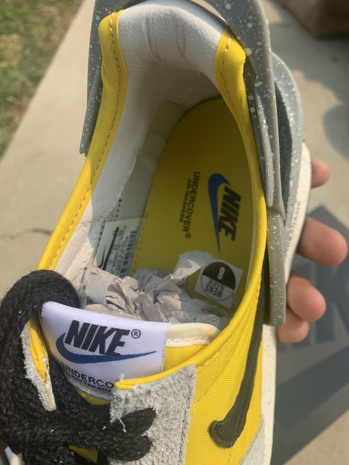 Nike × Undercover Nike x Undercover Daybreak in Bright Citron Size US 8 / EU 41 - 3 Thumbnail