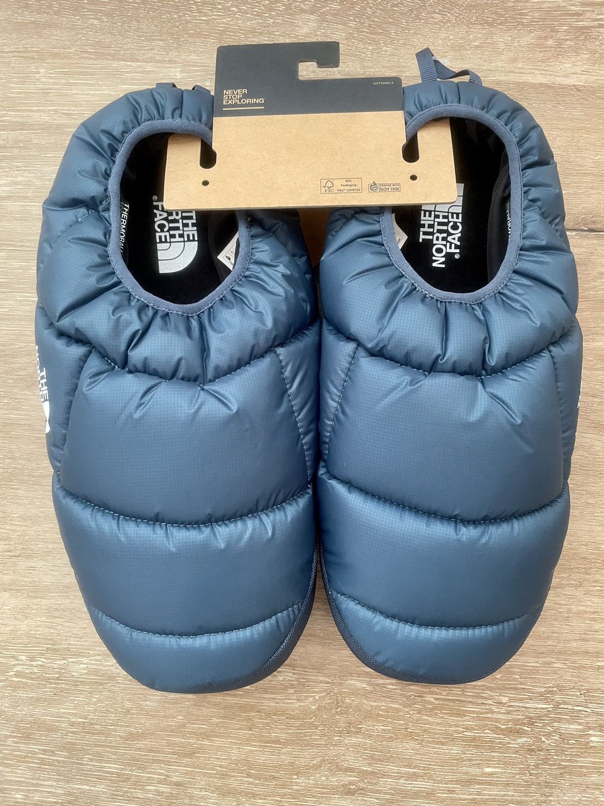 The North Face The North Face NSE III Tent Mule Shiny Slipper Dark Teal XL Size US 12.5 / EU 45-46 - 3 Thumbnail