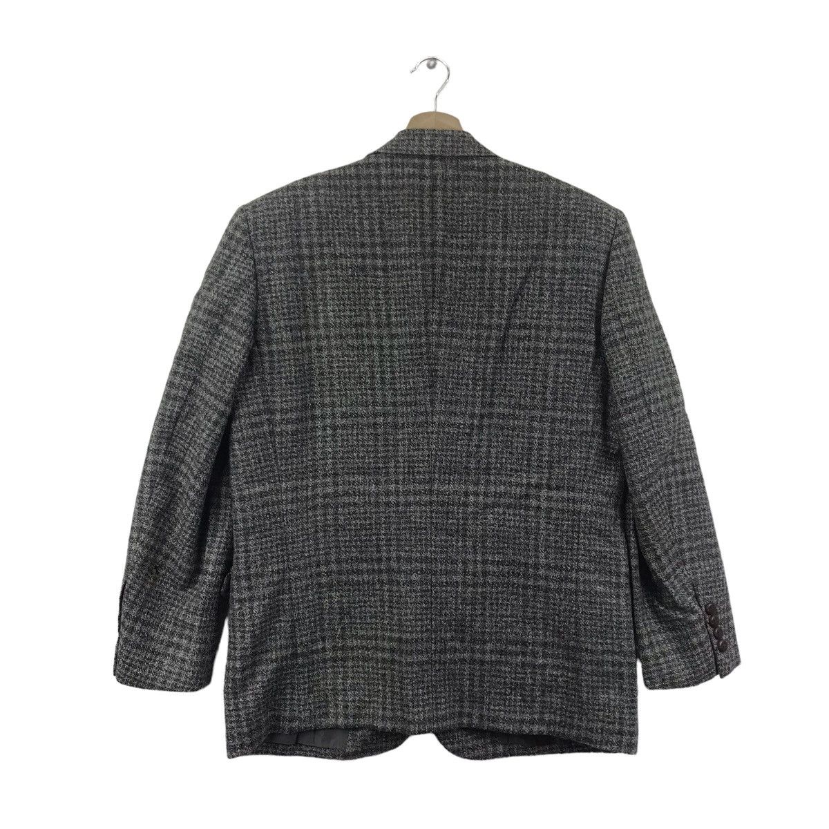 Christian Dior Monsieur CHRISTIAN DIOR MONSIEUR French Brand Check Grey Blazer Coat Size US M / EU 48-50 / 2 - 7 Thumbnail