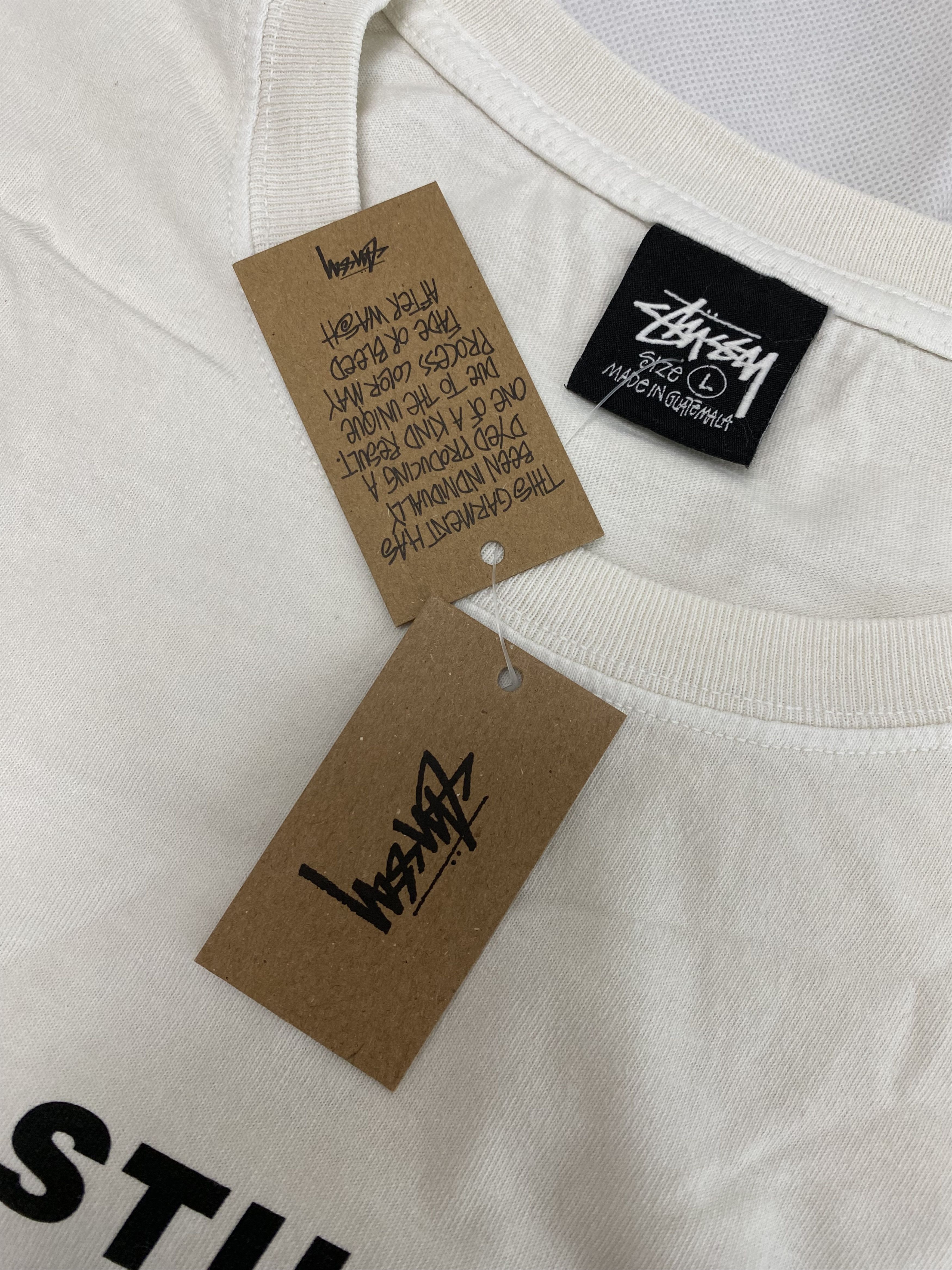 Stussy Stussy S64 Pigment Dyed T-shirt Natural Large Size US L / EU 52-54 / 3 - 6 Thumbnail