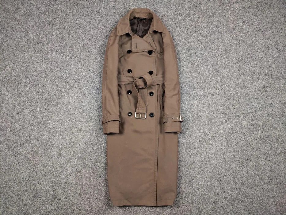 Marc Jacobs Marc Jacobs Double Breasted Belt Cotton Trench Coat Jacket Size US S / EU 44-46 / 1 - 1 Thumbnail