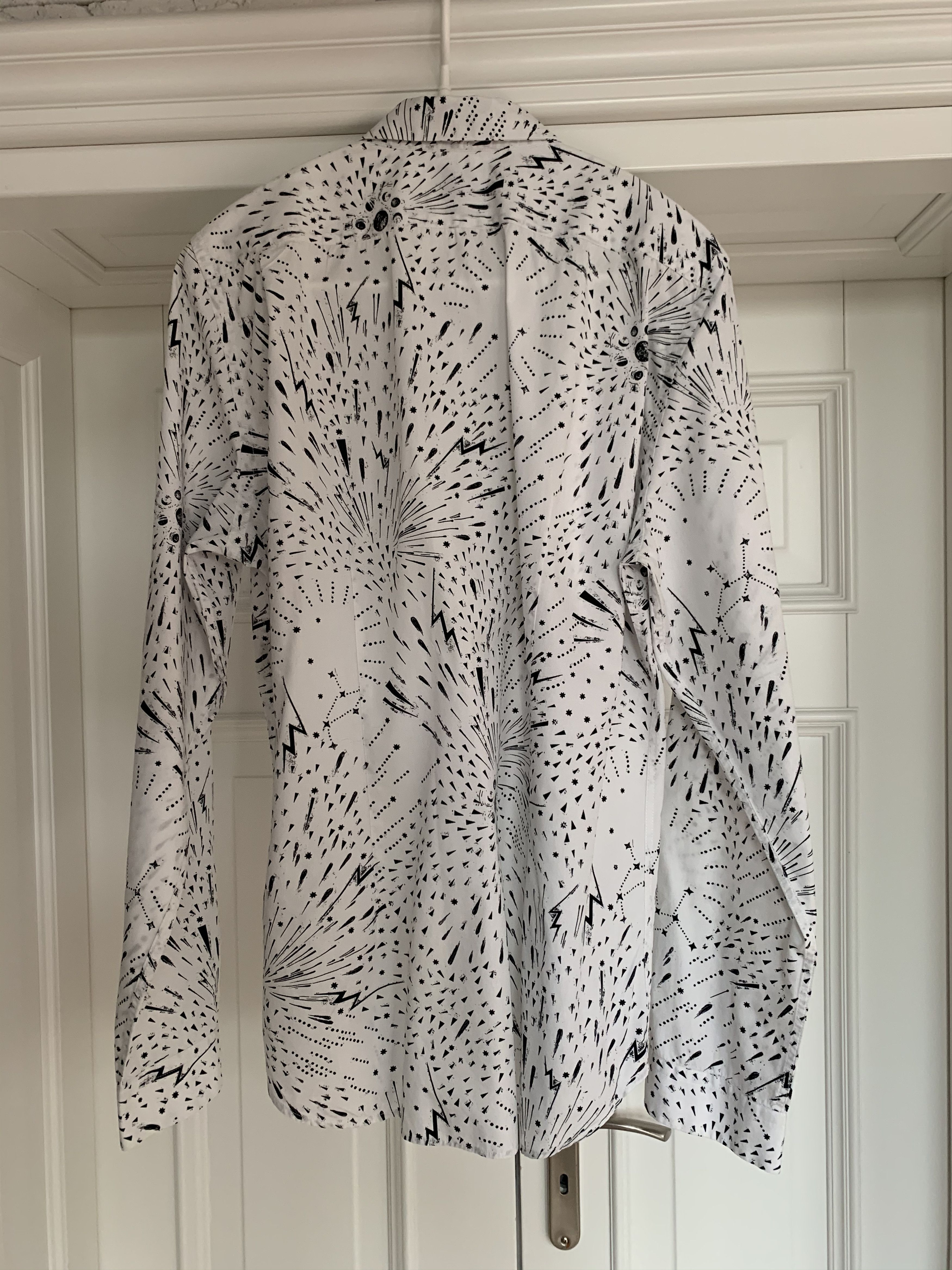 Paul Smith Paul Smith White Patterned Shirt Size US XL / EU 56 / 4 - 4 Thumbnail