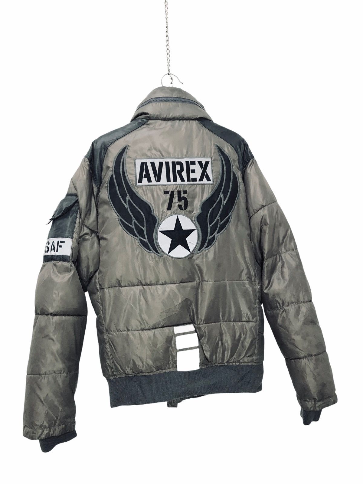 Avirex 🛩Avirex US Air Force Padding Jacket Embroydery 2🟩1 Size US L / EU 52-54 / 3 - 1 Thumbnail