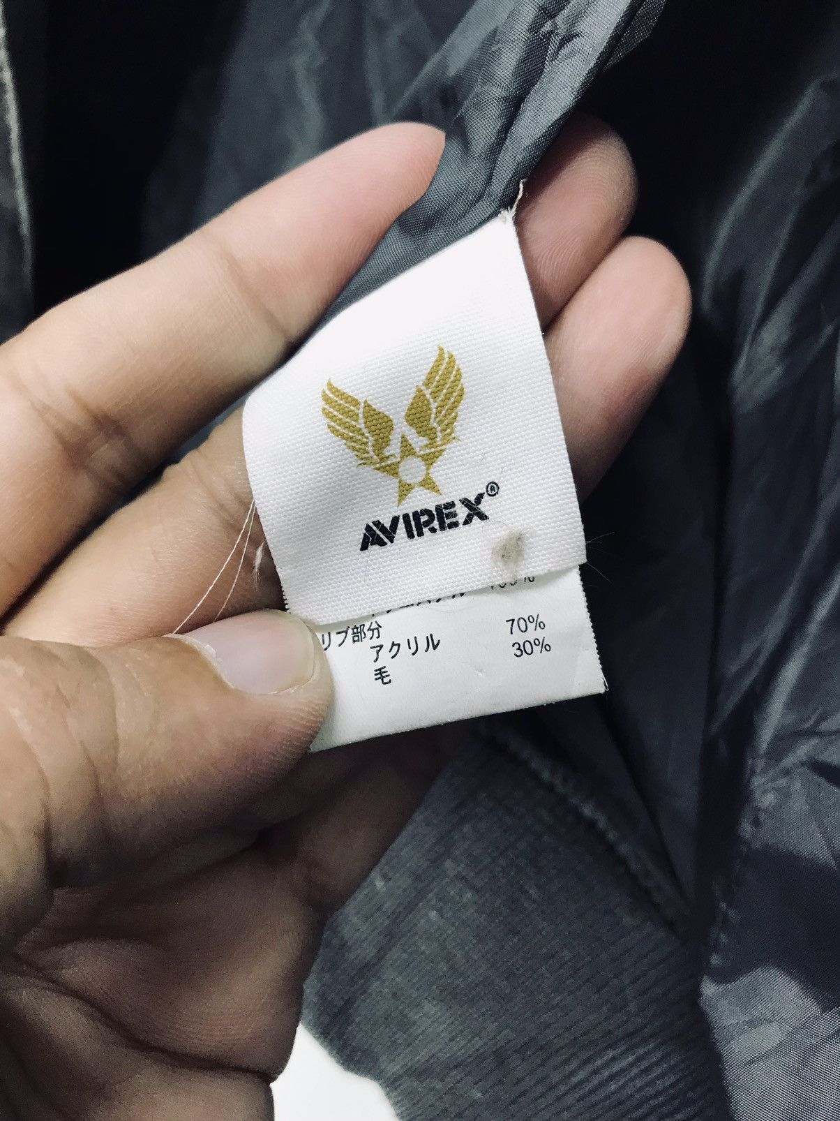 Avirex 🛩Avirex US Air Force Padding Jacket Embroydery 2🟩1 Size US L / EU 52-54 / 3 - 9 Thumbnail