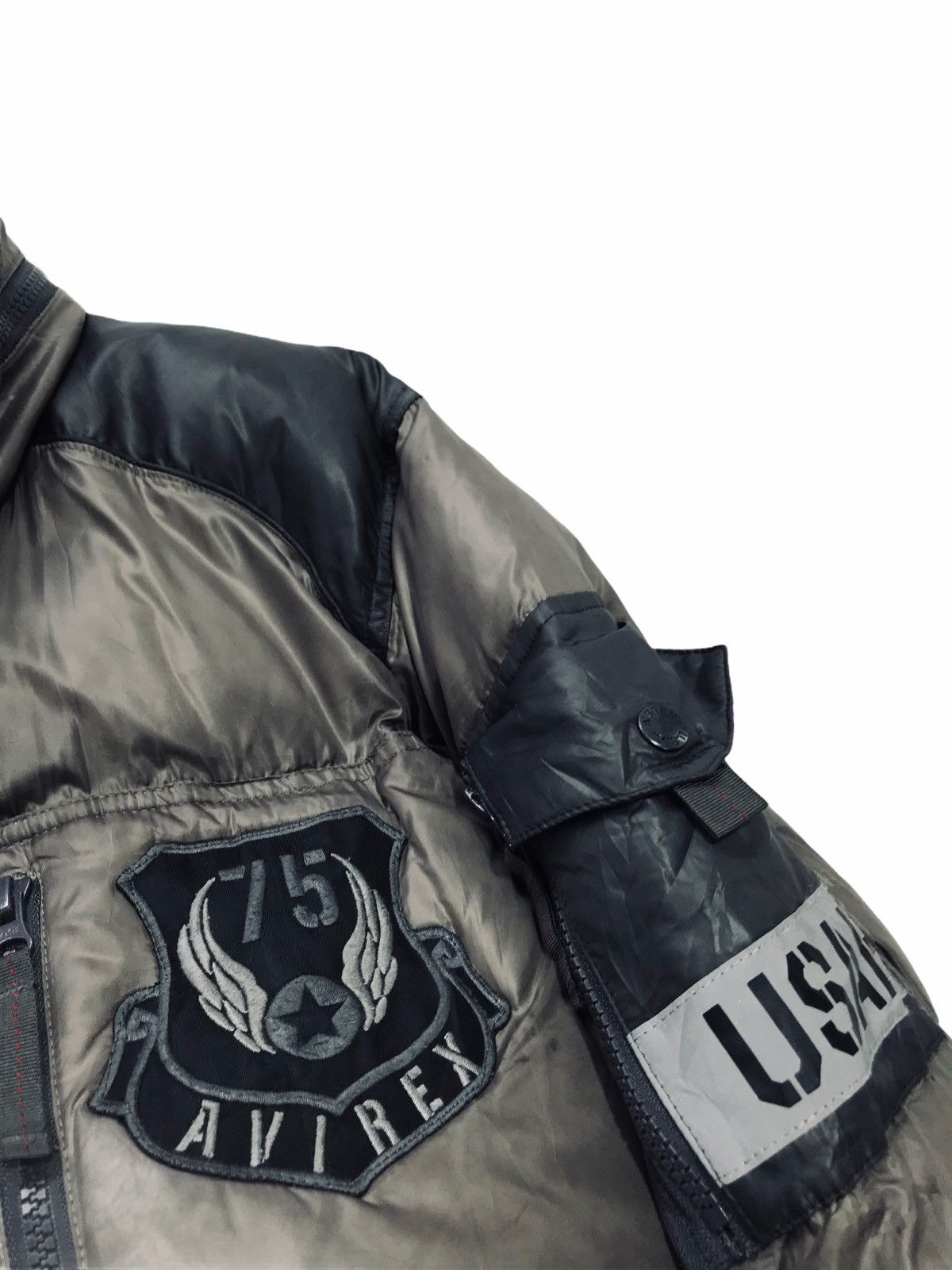 Avirex 🛩Avirex US Air Force Padding Jacket Embroydery 2🟩1 Size US L / EU 52-54 / 3 - 6 Thumbnail