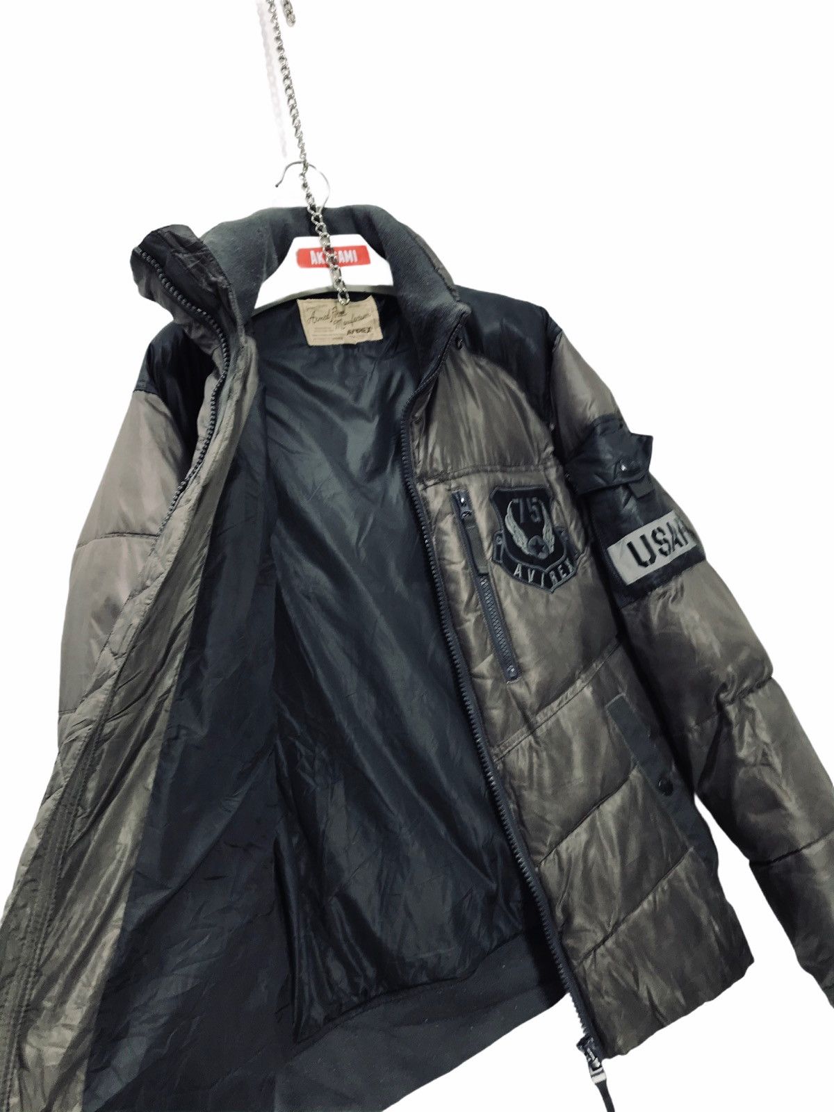 Avirex 🛩Avirex US Air Force Padding Jacket Embroydery 2🟩1 Size US L / EU 52-54 / 3 - 7 Thumbnail