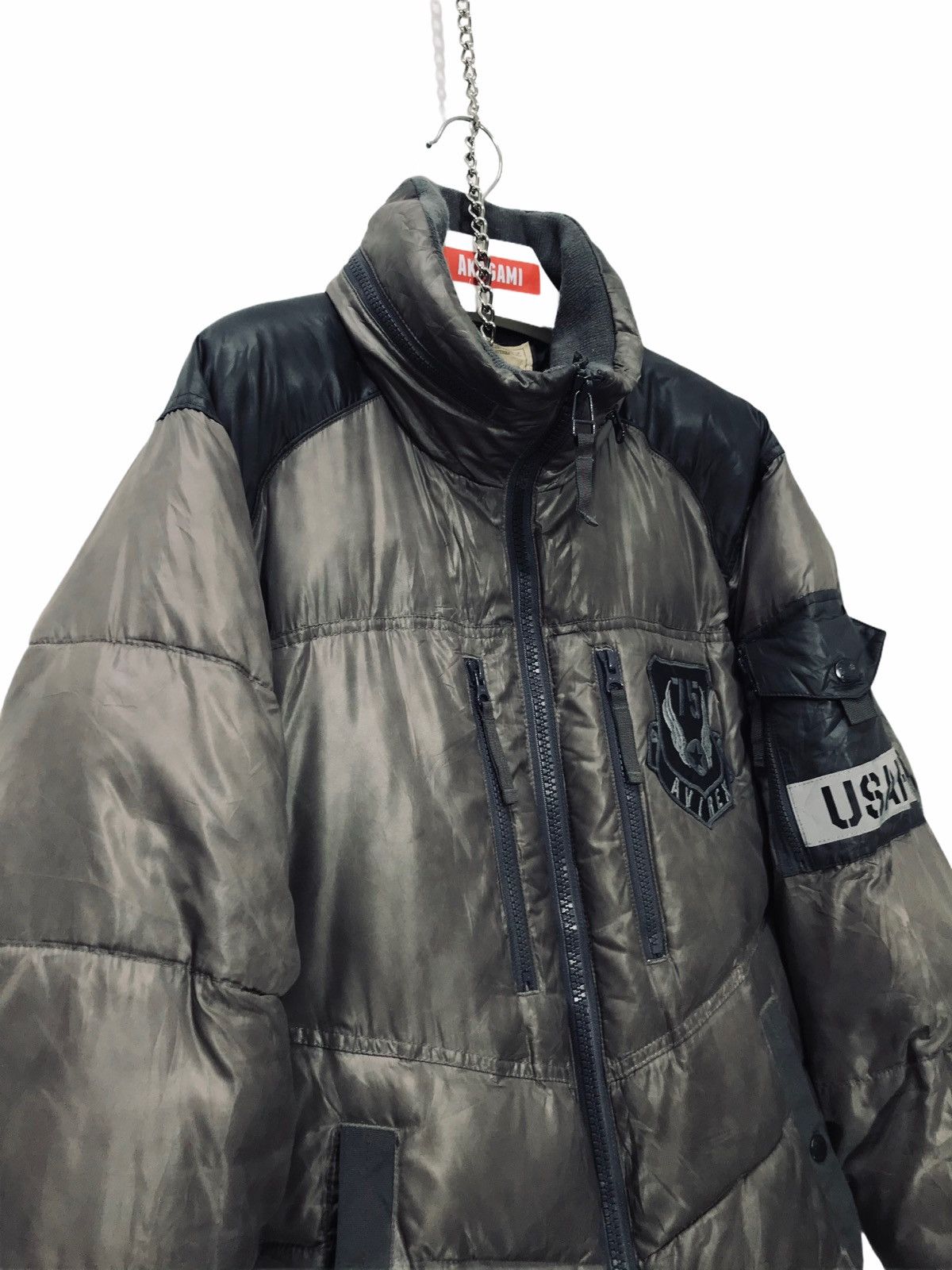 Avirex 🛩Avirex US Air Force Padding Jacket Embroydery 2🟩1 Size US L / EU 52-54 / 3 - 4 Thumbnail