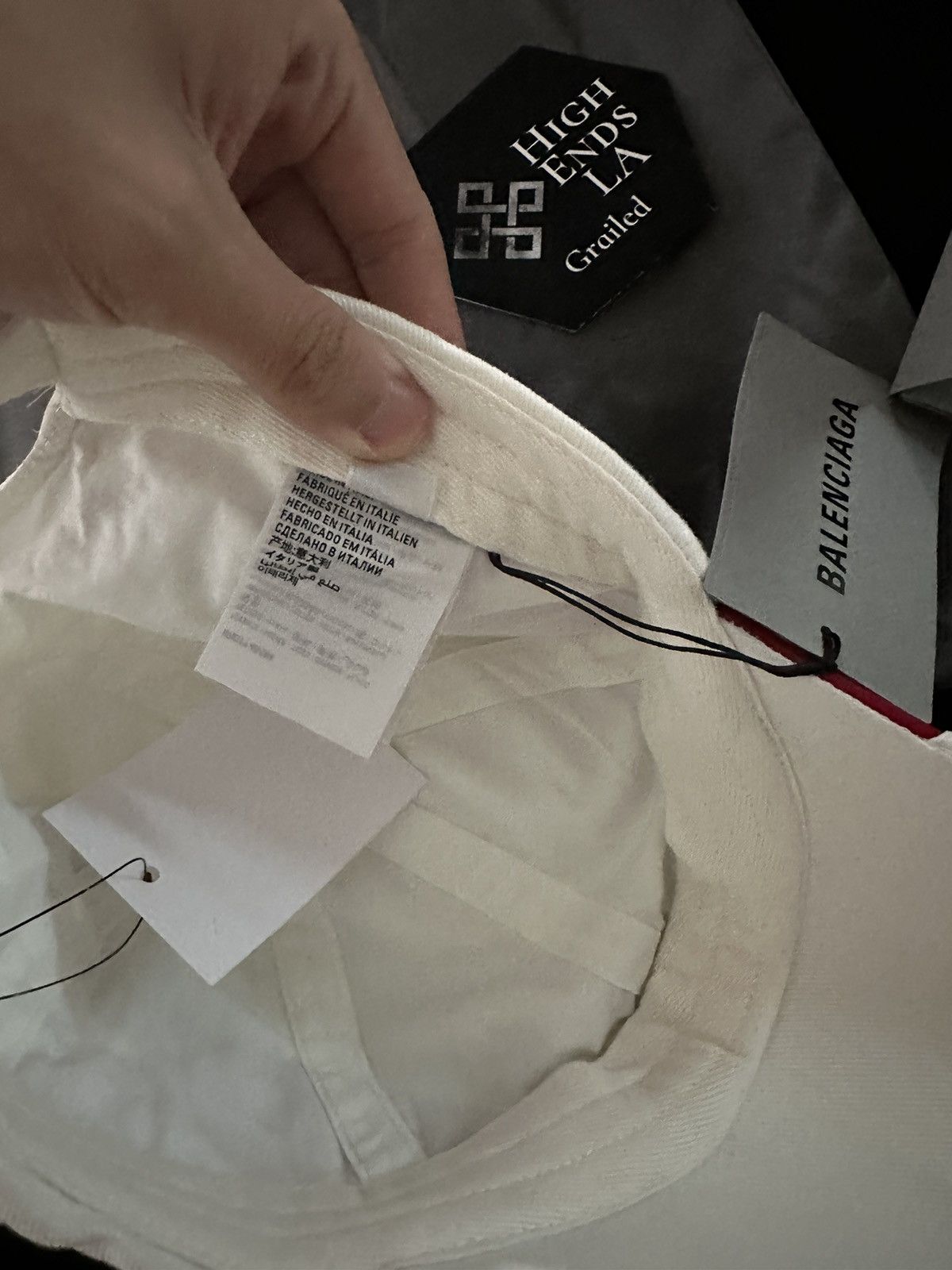 Balenciaga Balenciaga Tracksuit Cap White Size ONE SIZE - 8 Thumbnail