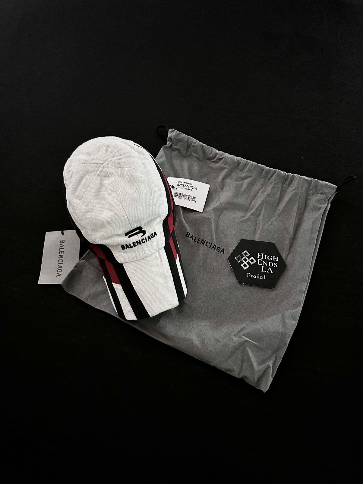 Balenciaga Balenciaga Tracksuit Cap White Size ONE SIZE - 1 Thumbnail