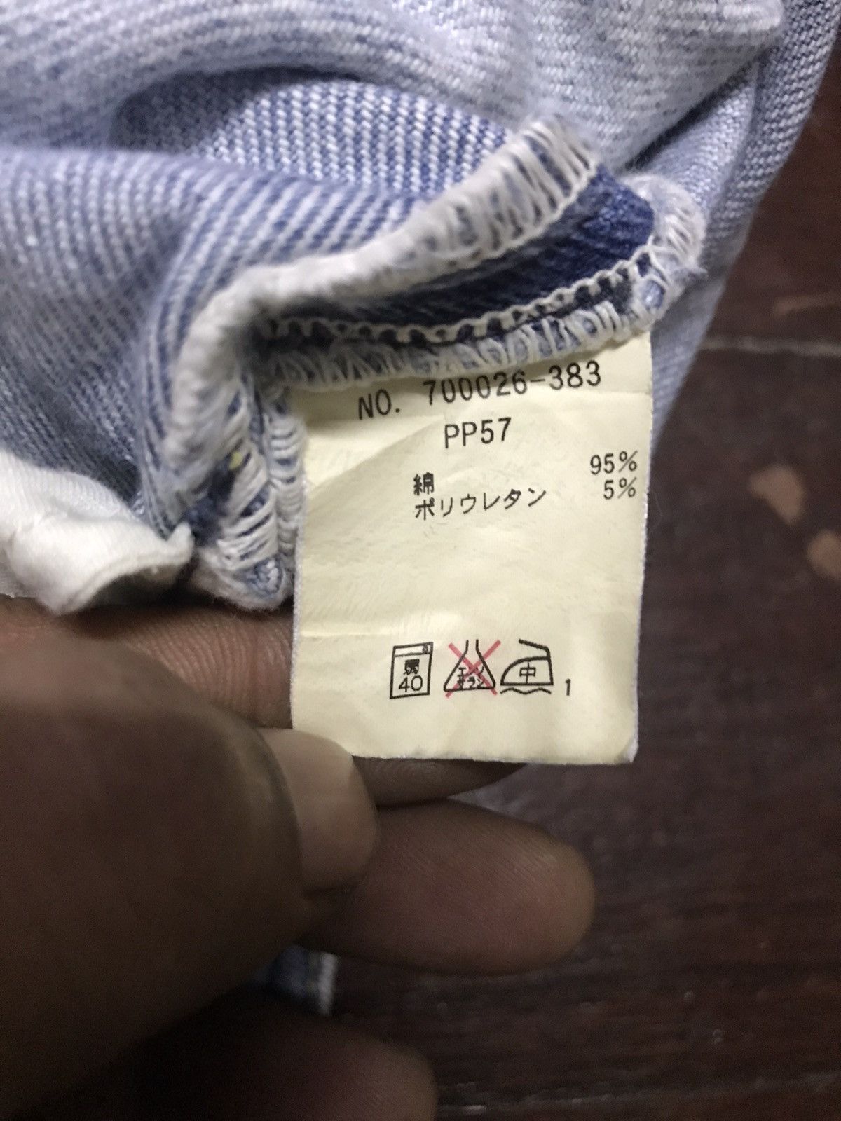 Blue Blue Japan Blue blue japan distressed jeans size 30 Size US 30 / EU 46 - 4 Thumbnail