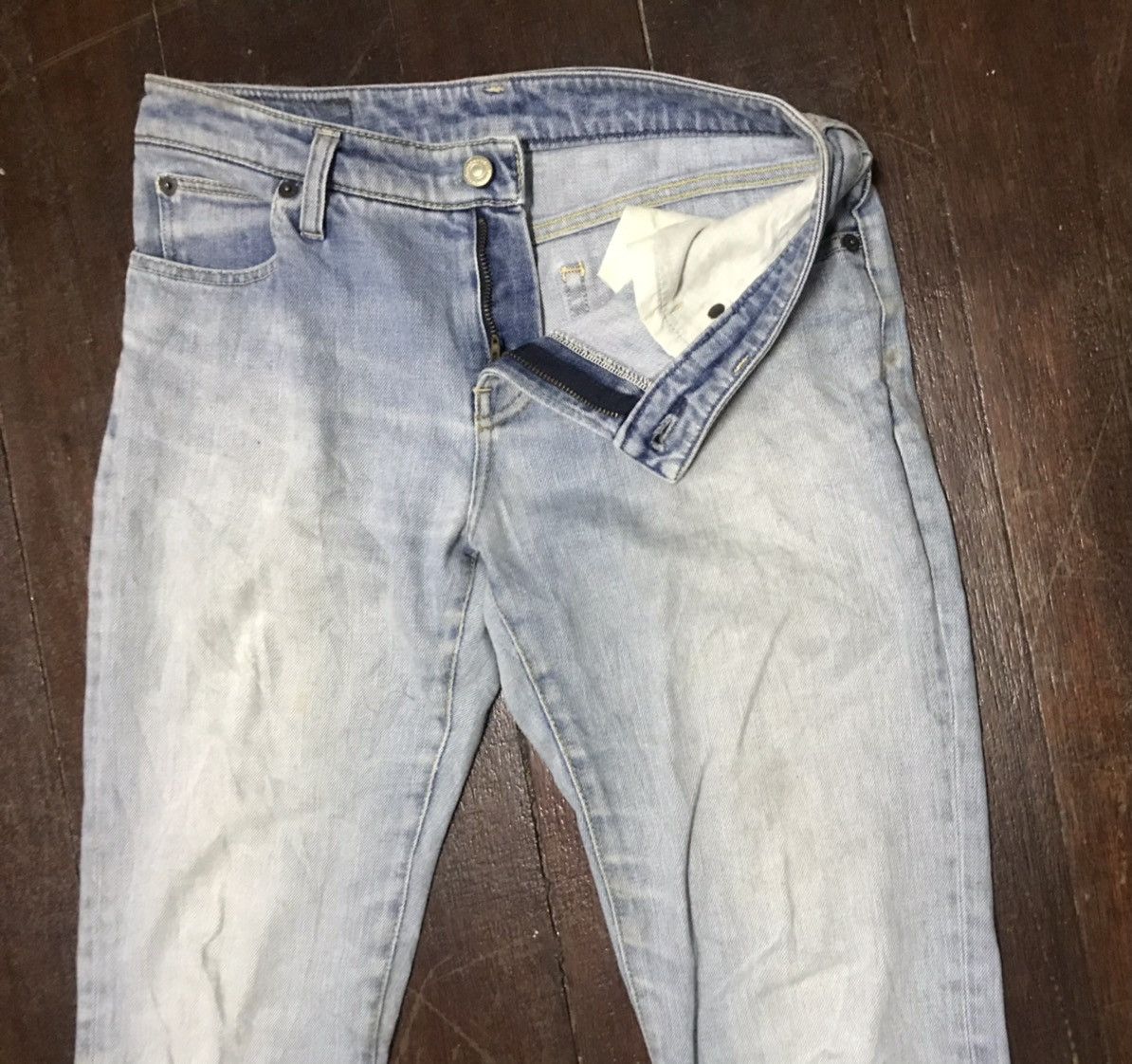 Blue Blue Japan Blue blue japan distressed jeans size 30 Size US 30 / EU 46 - 7 Thumbnail