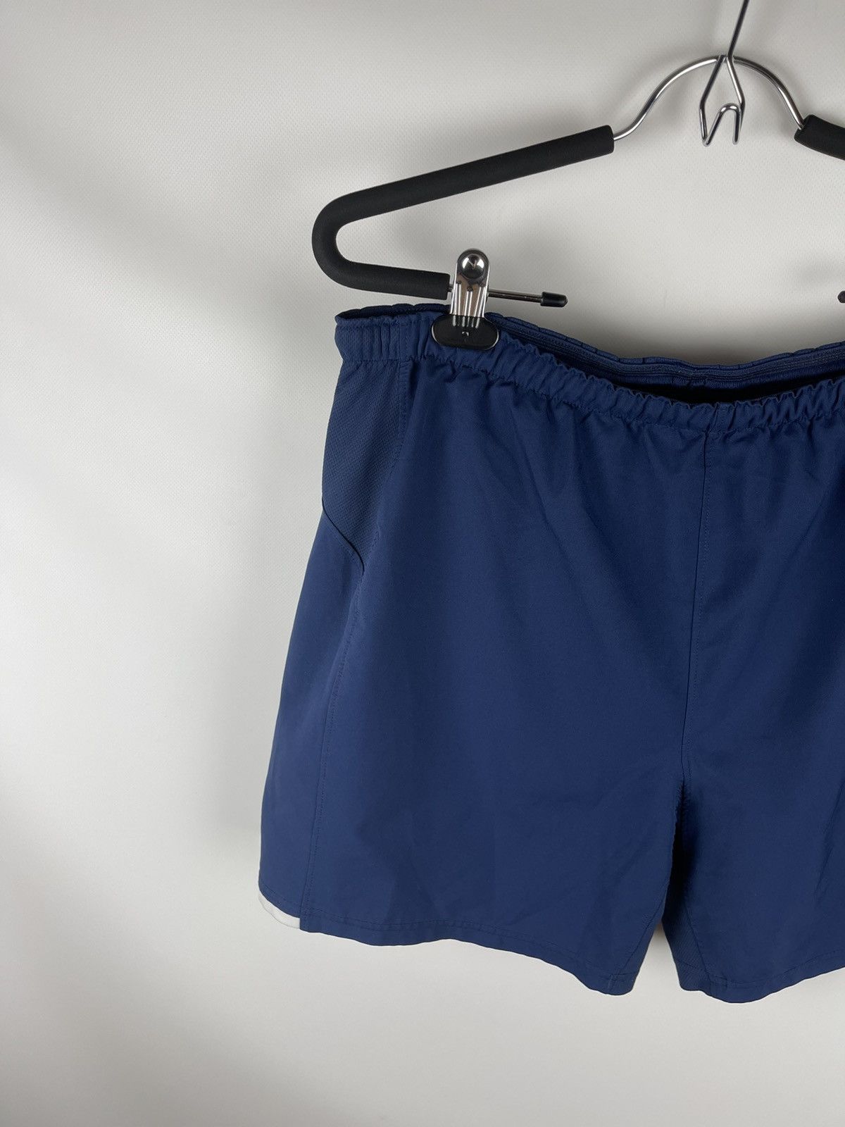 Nike Nike Vintage y2k blue sport shorts swoosh logo Size US 32 / EU 48 - 3 Thumbnail