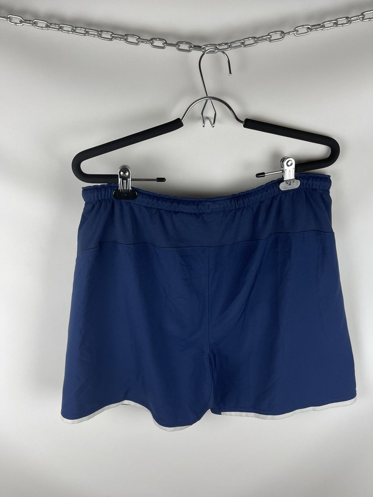 Nike Nike Vintage y2k blue sport shorts swoosh logo Size US 32 / EU 48 - 5 Thumbnail