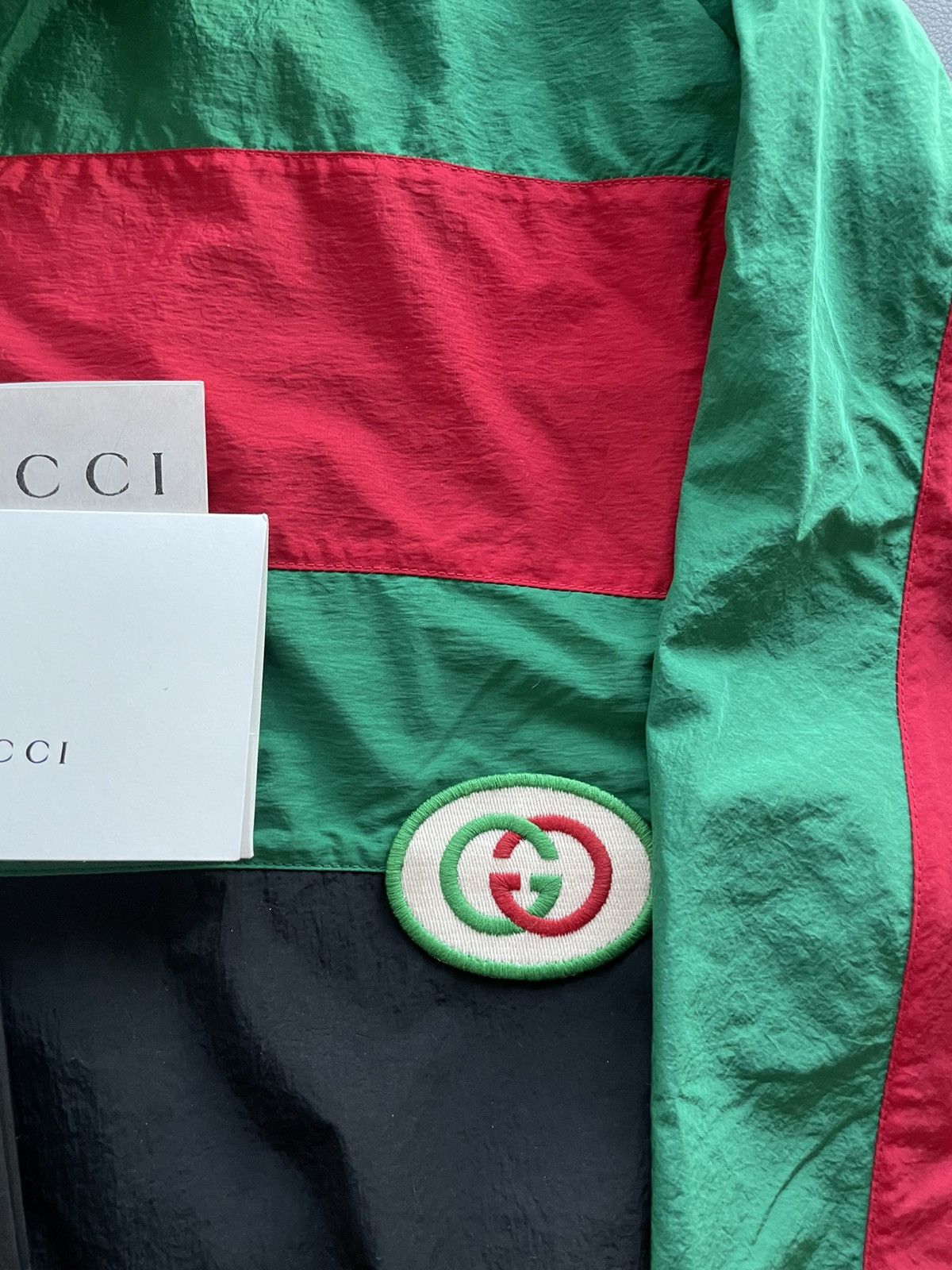 Gucci Super Runway Gucci Track Vintage Bomber Jacket Size US L / EU 52-54 / 3 - 20 Thumbnail