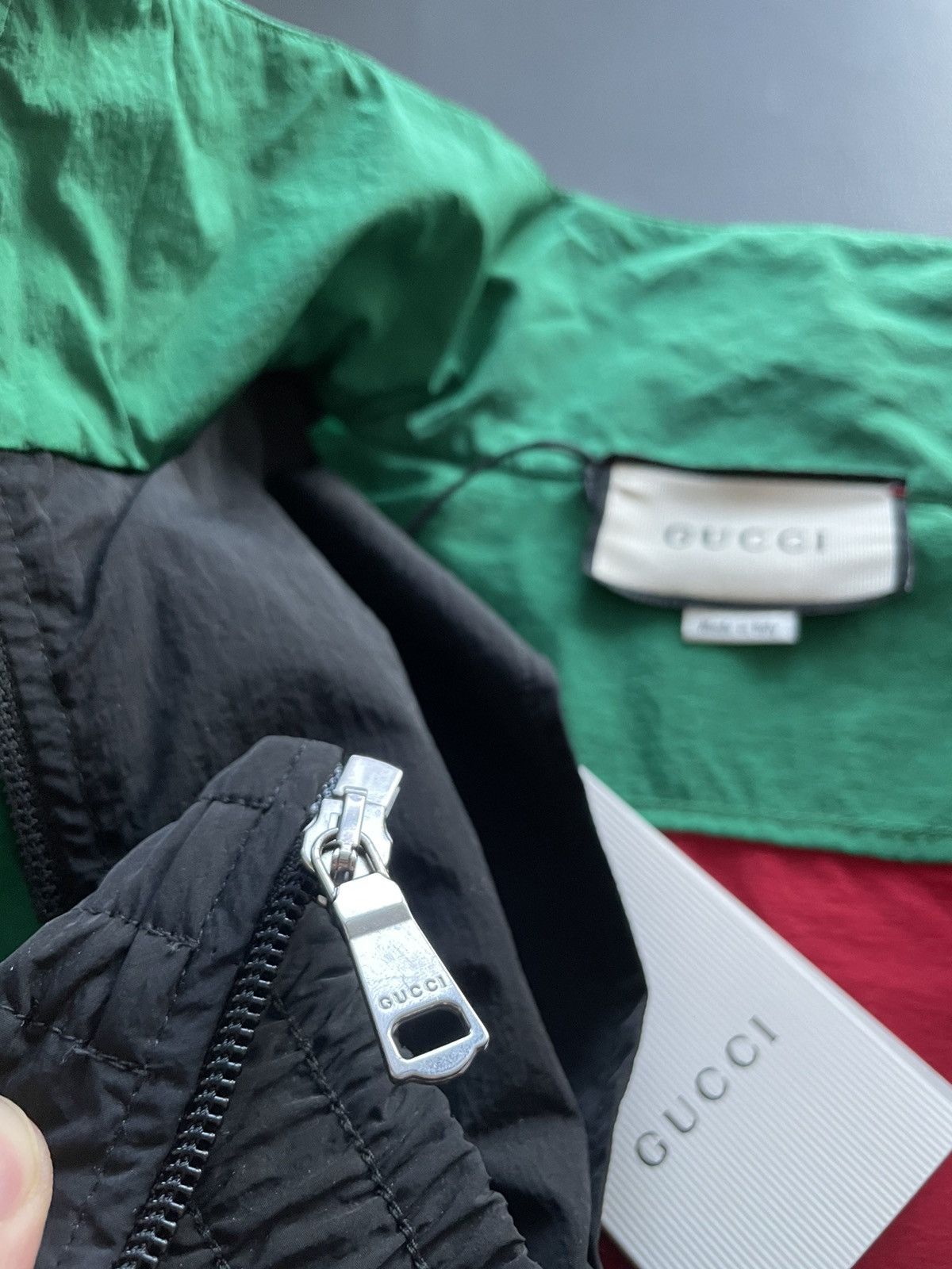Gucci Super Runway Gucci Track Vintage Bomber Jacket Size US L / EU 52-54 / 3 - 14 Thumbnail