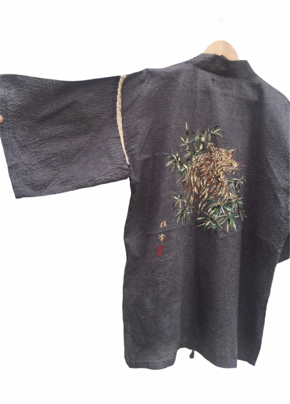 Other Kimono Tiger Rorr Embroidery Kimono Rare Size US L / EU 52-54 / 3 - 2 Thumbnail